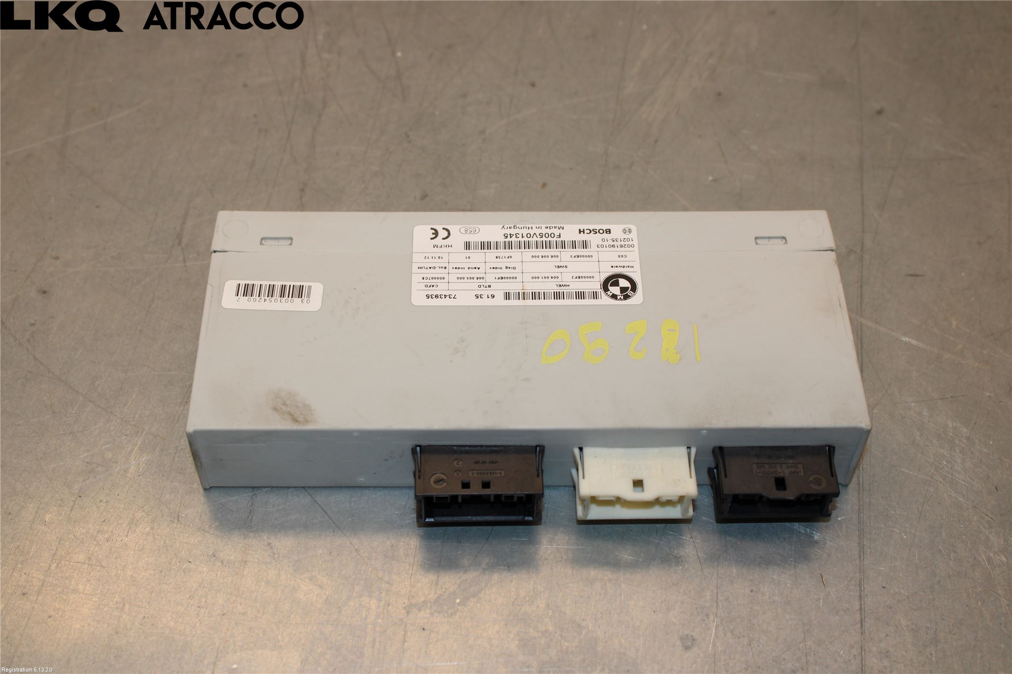 BMW 3 F30/F31/F80 12-19 Styreenhet Øvrig