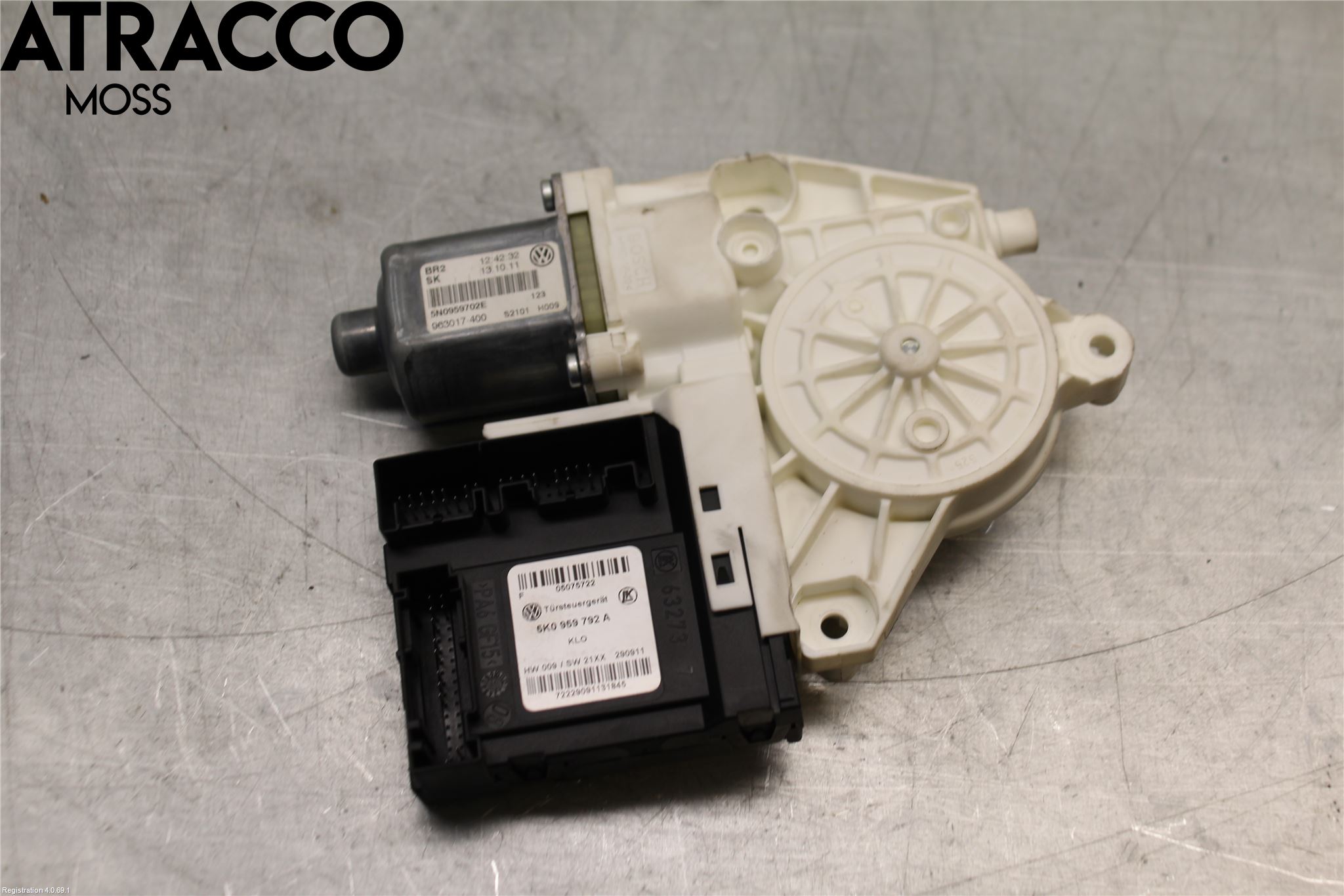 Volkswagen VW TIGUAN 07-16 Vindusheismotor