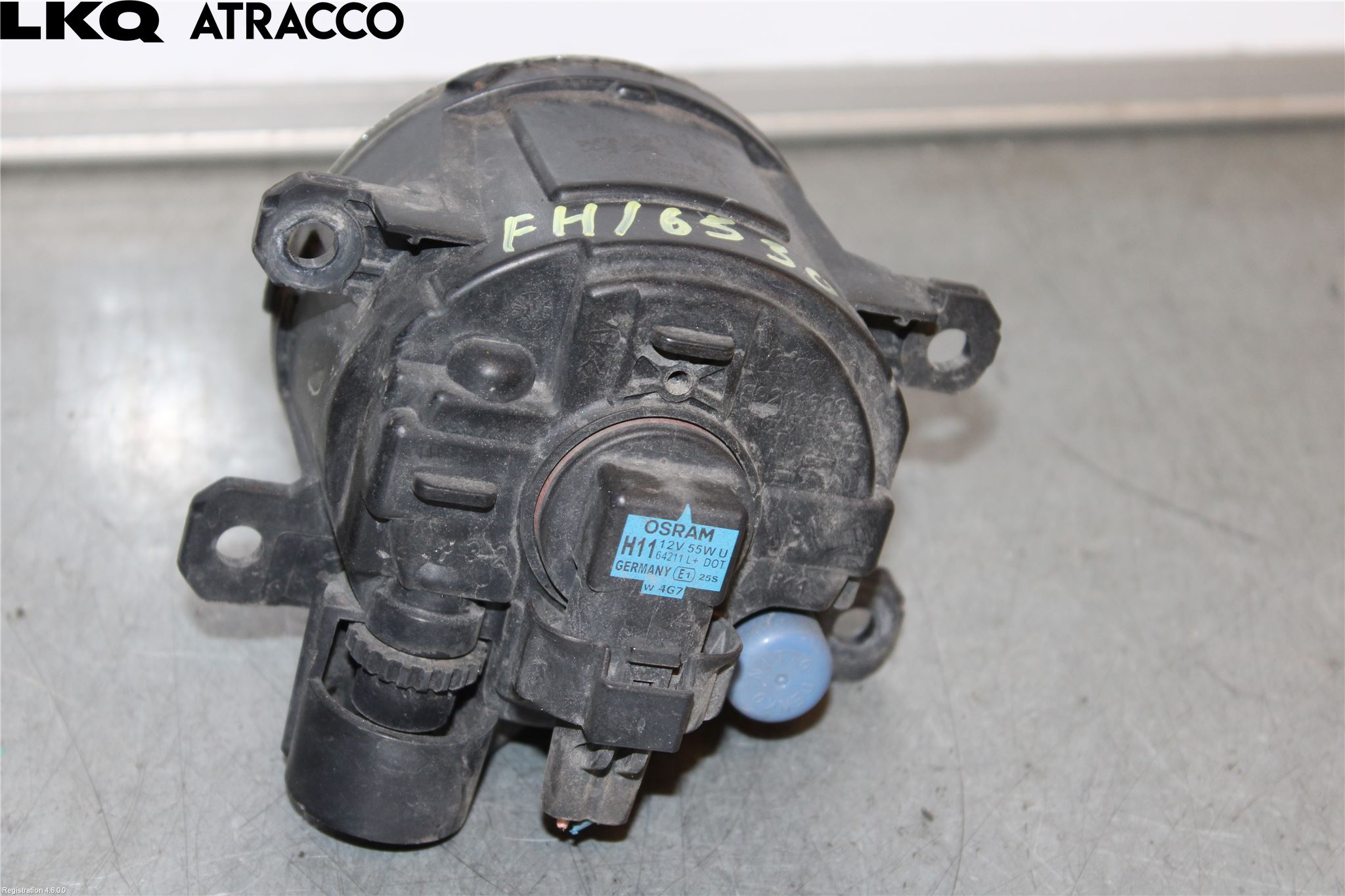 Peugeot PARTNER 08-15 Frontlykt-Kurve-Tåkelys