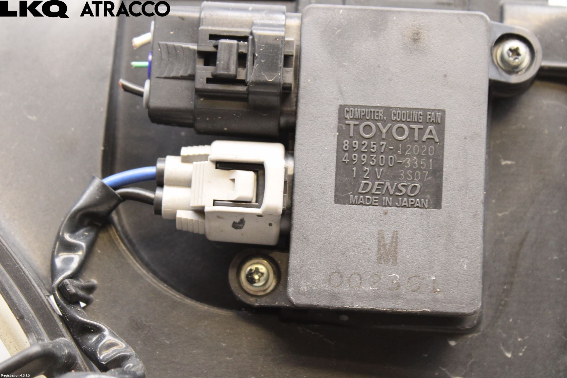 Toyota YARIS XP130 15-20 Kjølevifte Elektrisk