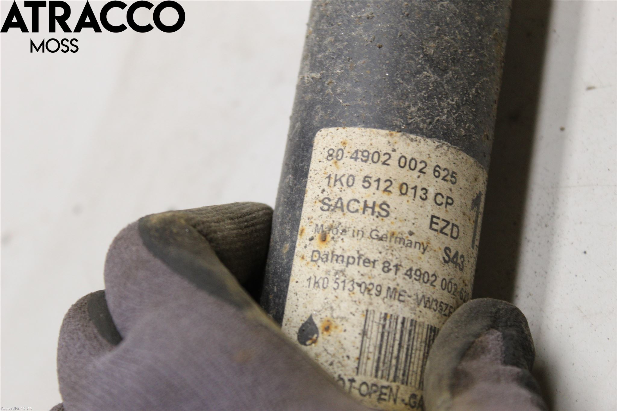 Volkswagen VW GOLF VI 09-13 Støtdemper Bak