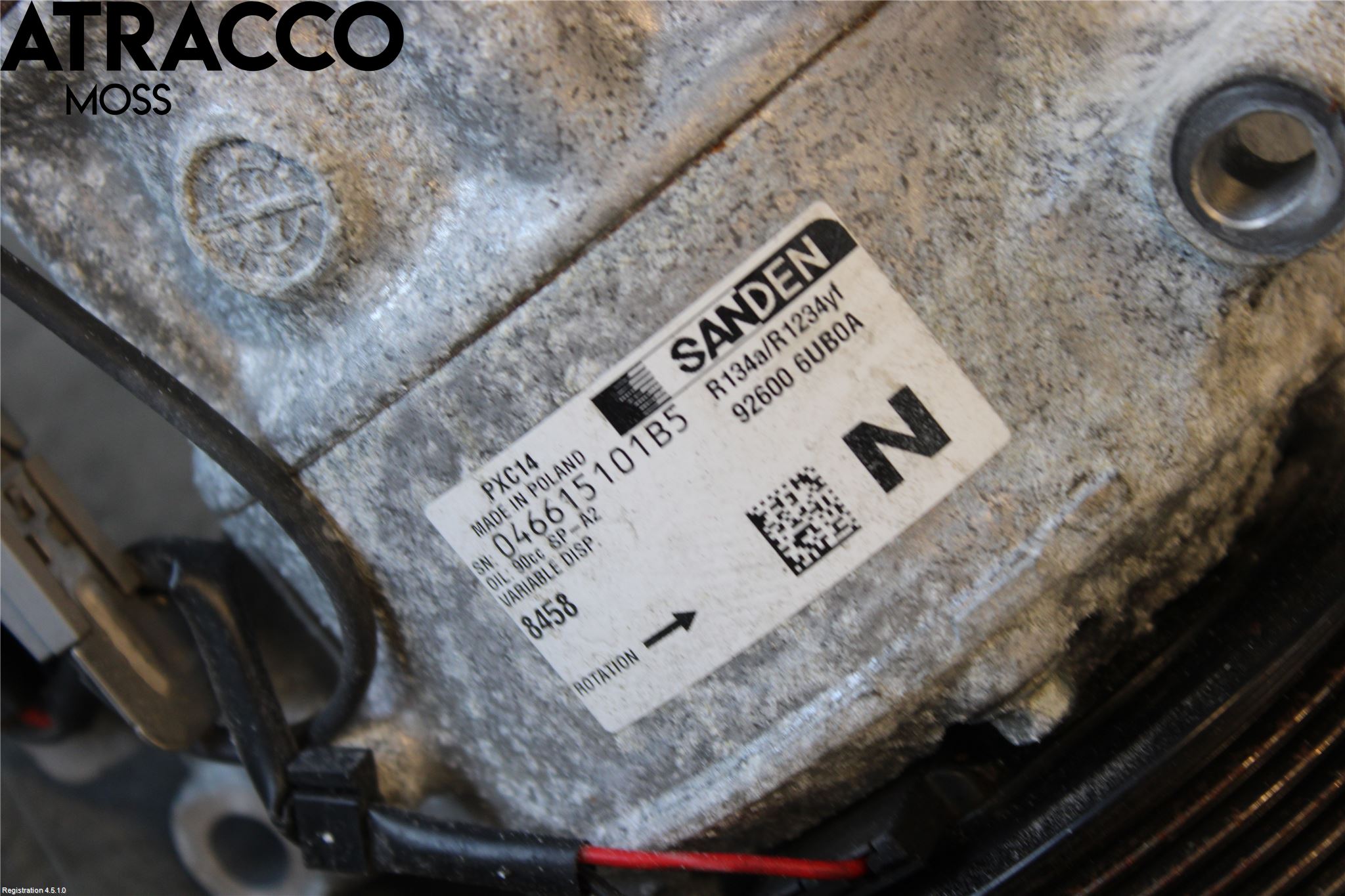 Renault KANGOO II 15-21 Varme Ac Kompressor