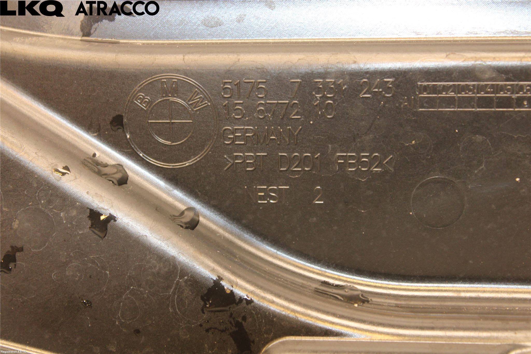 BMW 3 F30/F31/F80 12-19 Front Øvrig