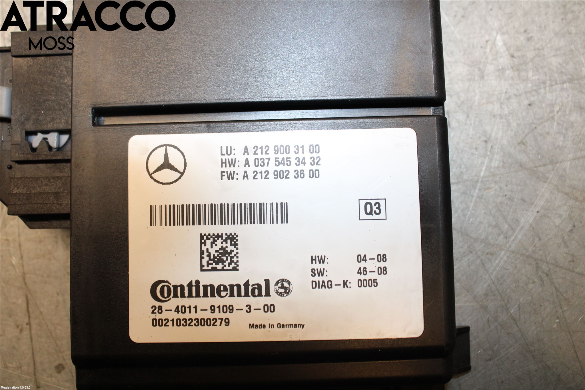 Mercedes-Benz MB E-KLASS (W212) 09-16 Styreenhet Øvrig