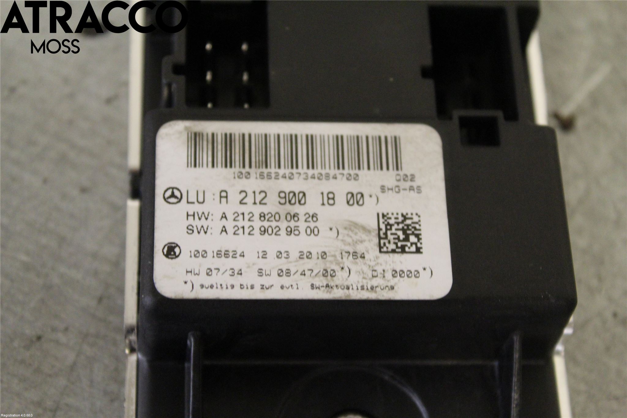 Mercedes-Benz MB E-KLASS (W212) 09-16 Styreenhet Øvrig