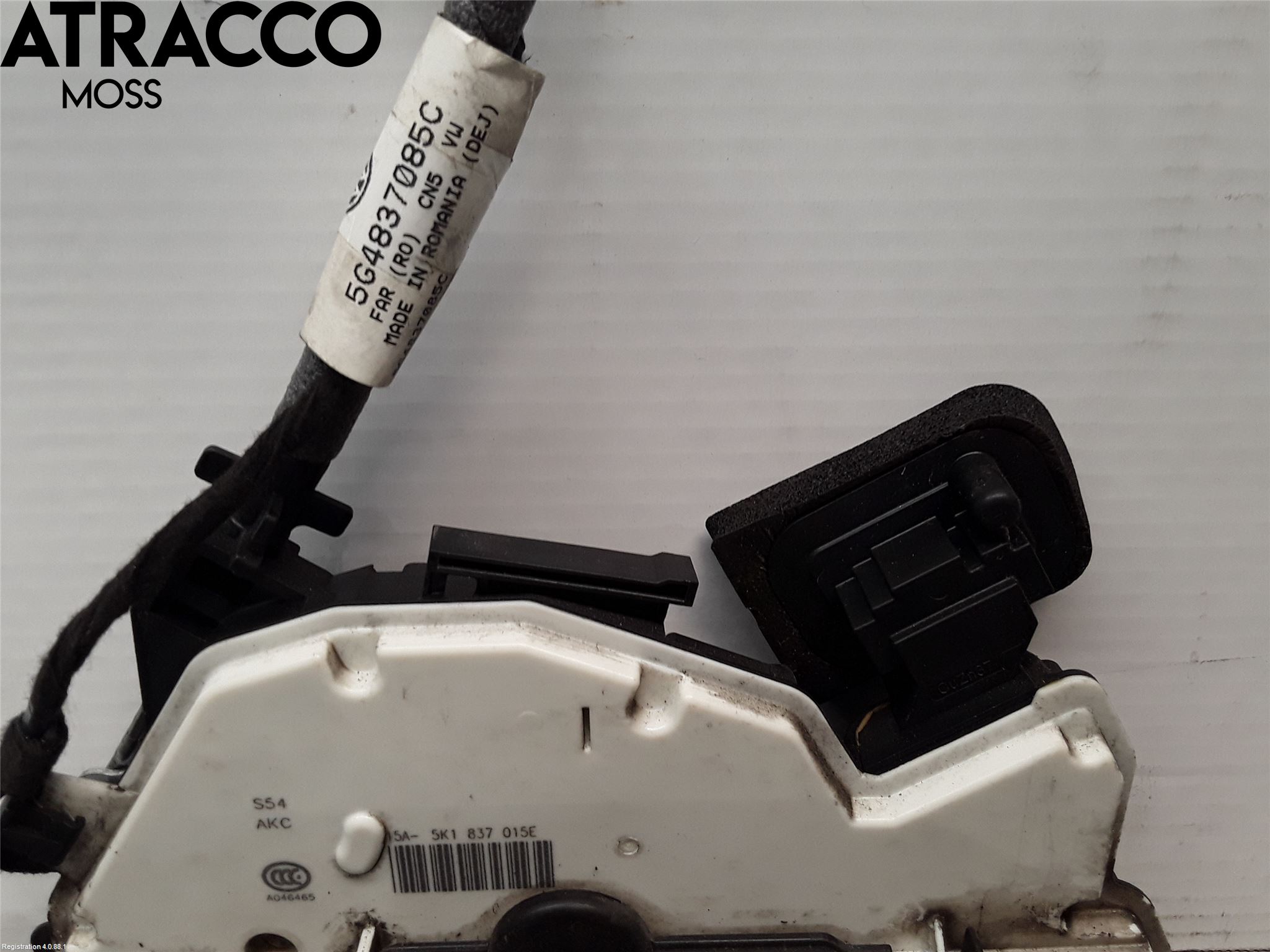 Volkswagen VW GOLF / E-GOLF VII 13-20 Dørlås - Låsekasse