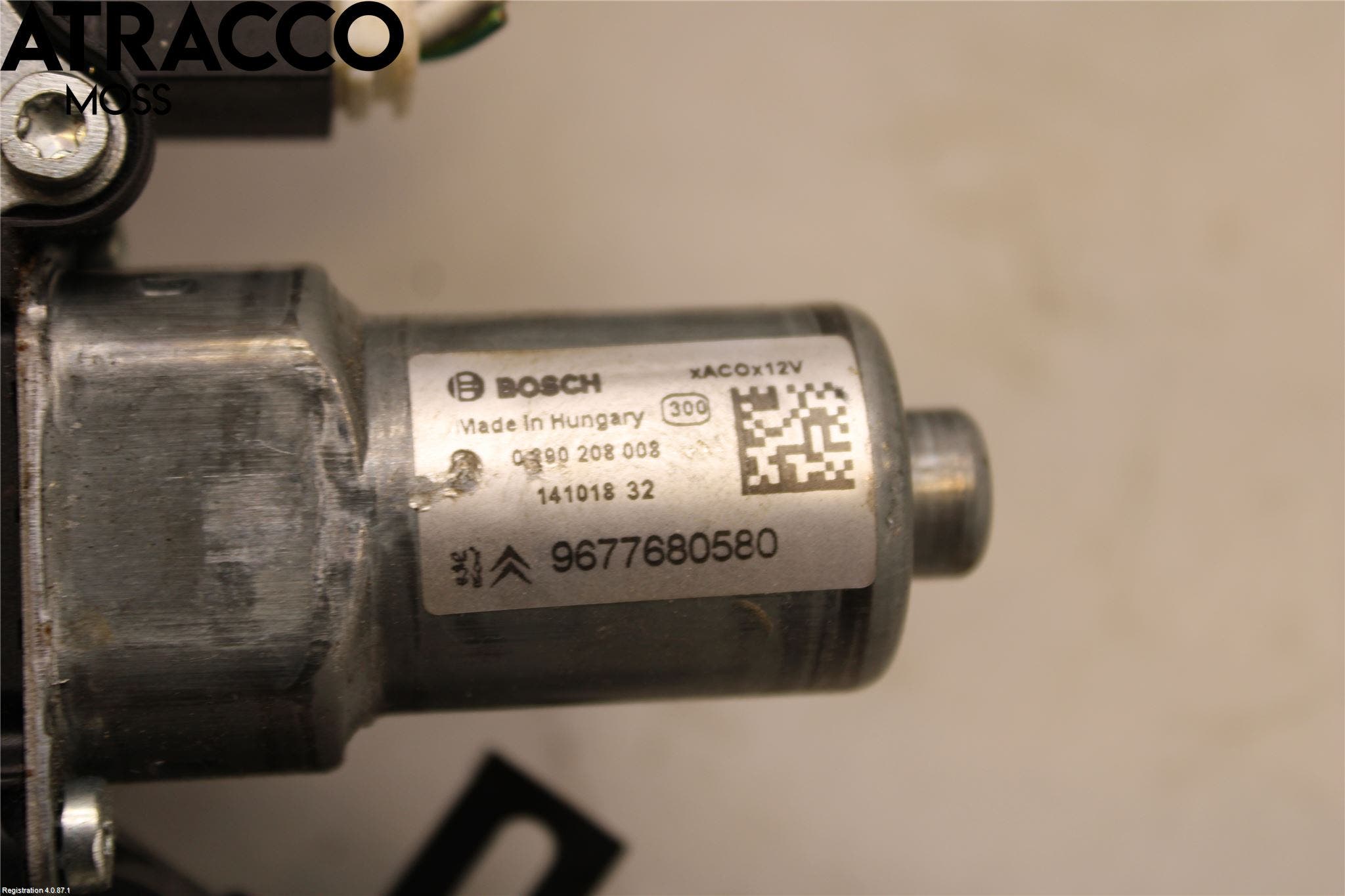 Peugeot 308 14-21 Viskermotor Bakluke