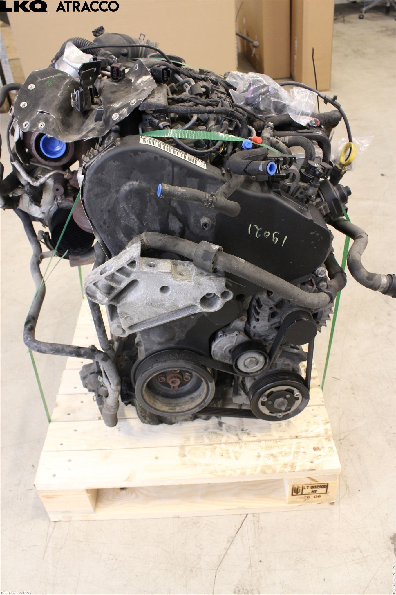Volkswagen VW PASSAT 15-19 Motor Diesel