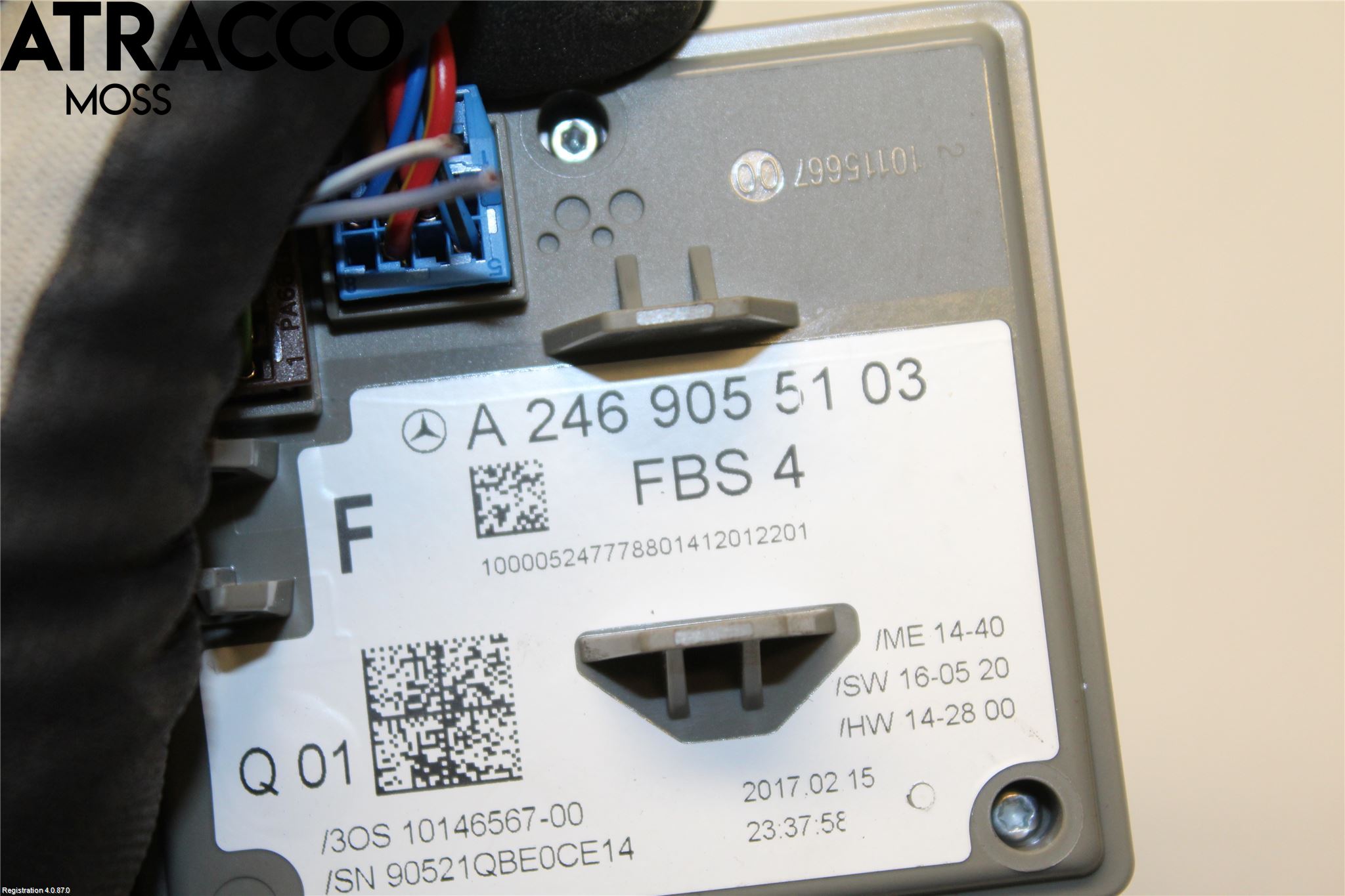 Mercedes-Benz MB GLA-KLASS (X156) 13-20 Startknapp Personbil