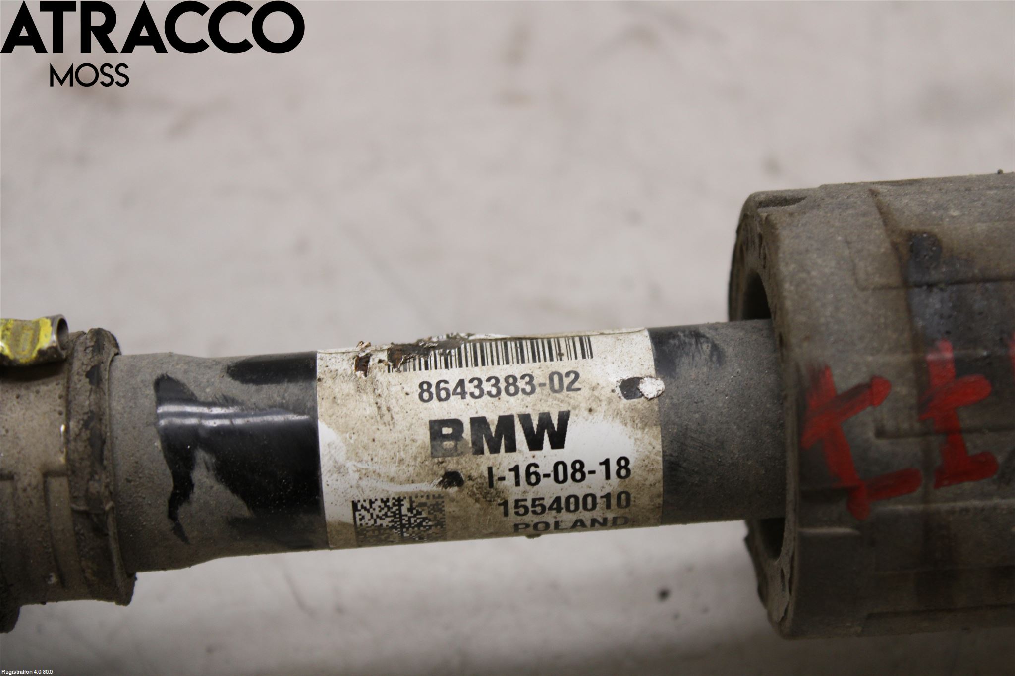 Mini COUNTRYMAN F60 17-23 Drivaksel Foran Kompl Venstre