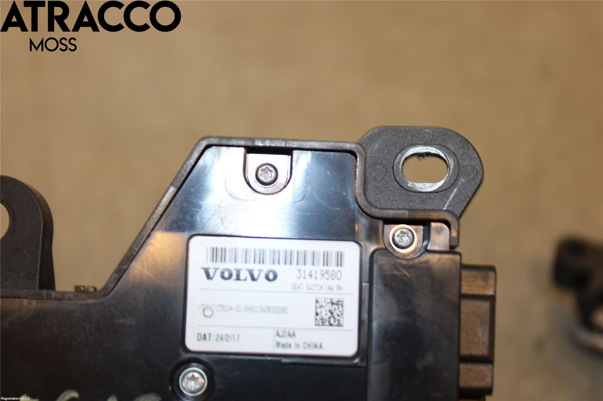 Volvo XC90/RECHARGE 16- Bryter Sete Regulering