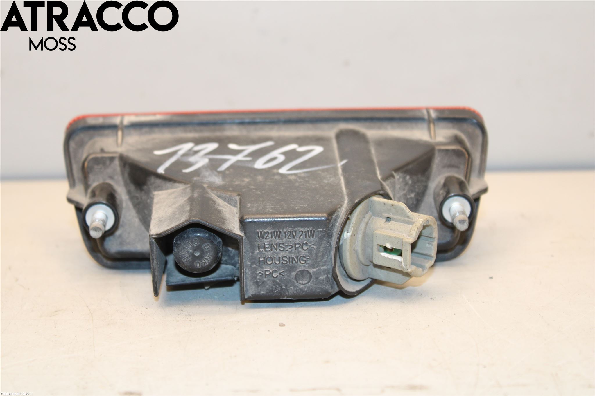 Nissan LEAF 18- Baklykt Ryggelys-Tåkelys