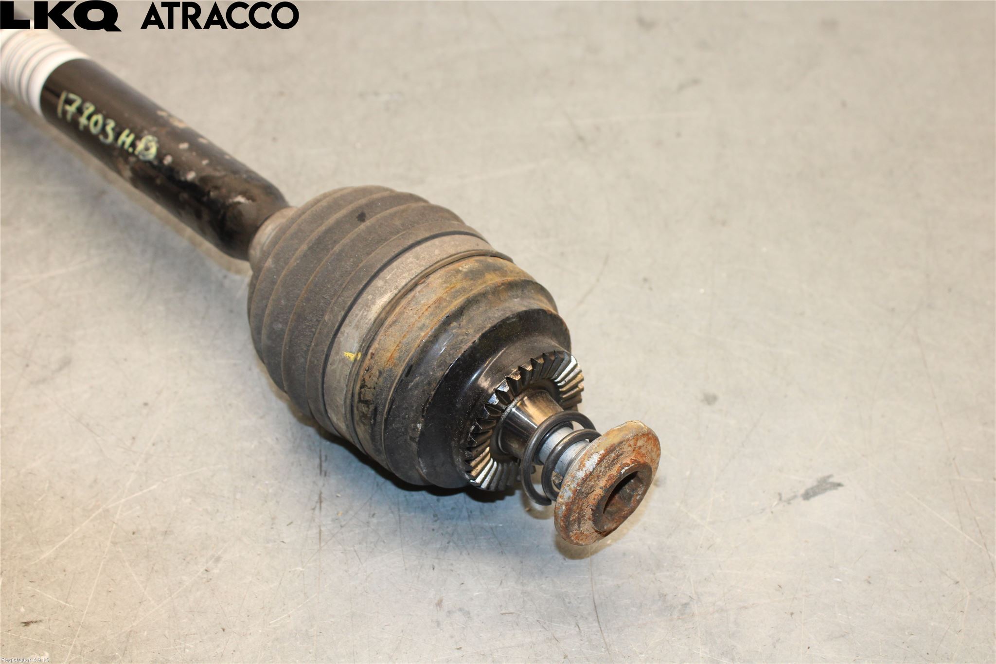 BMW i3 I01 13-22 Drivaksel Bak Kompl Venstre