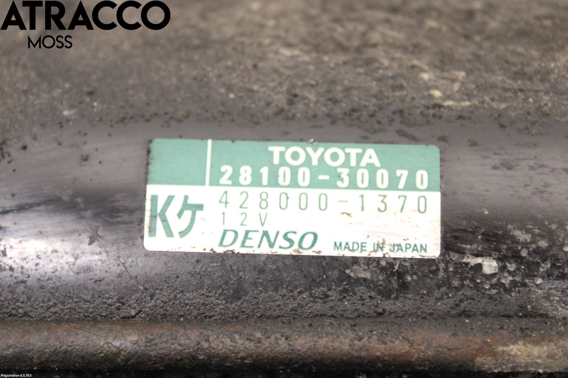 Toyota LANDCRUISER J120 02-09 Startmotor Diesel