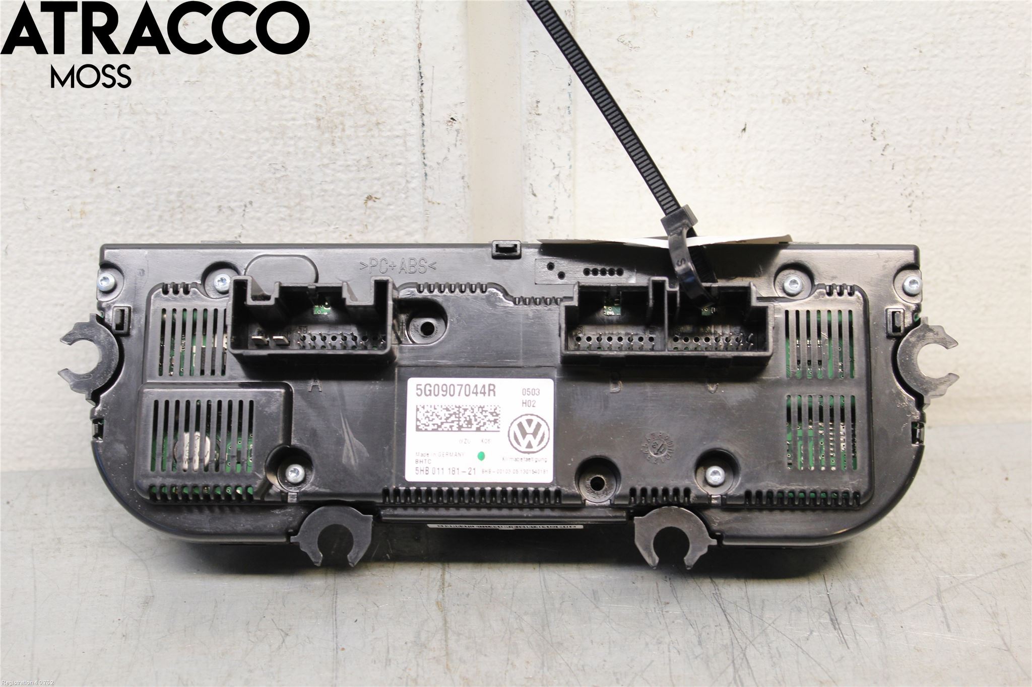 Volkswagen VW GOLF / E-GOLF VII 13-20 Varme Ac Betjening-Display