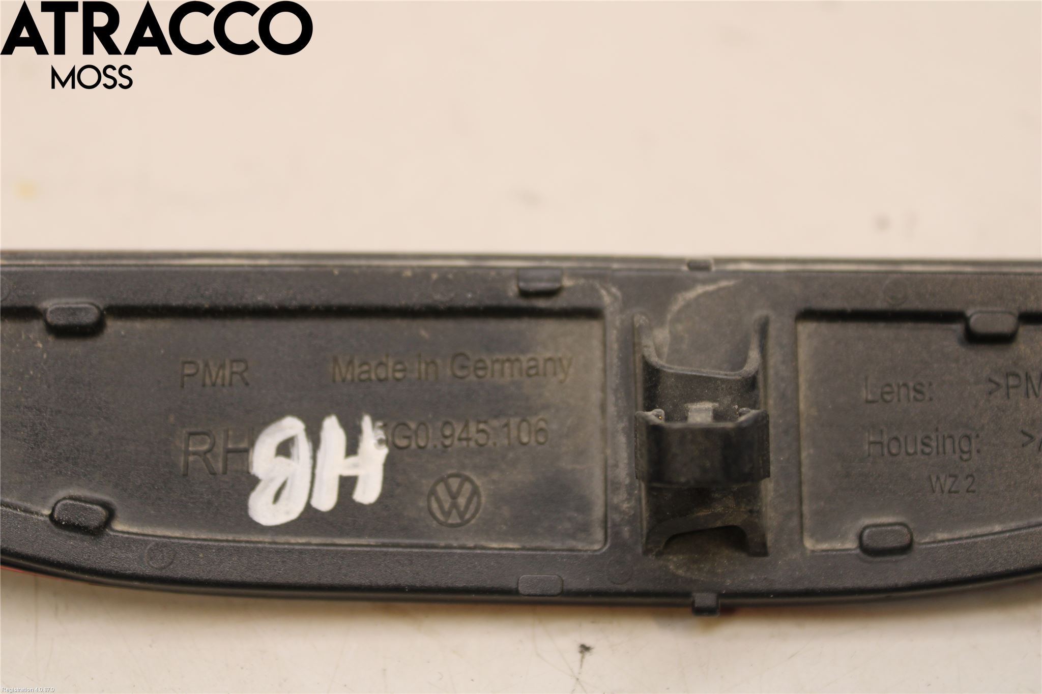 Volkswagen VW GOLF / E-GOLF VII 13-20 Refleks Bak