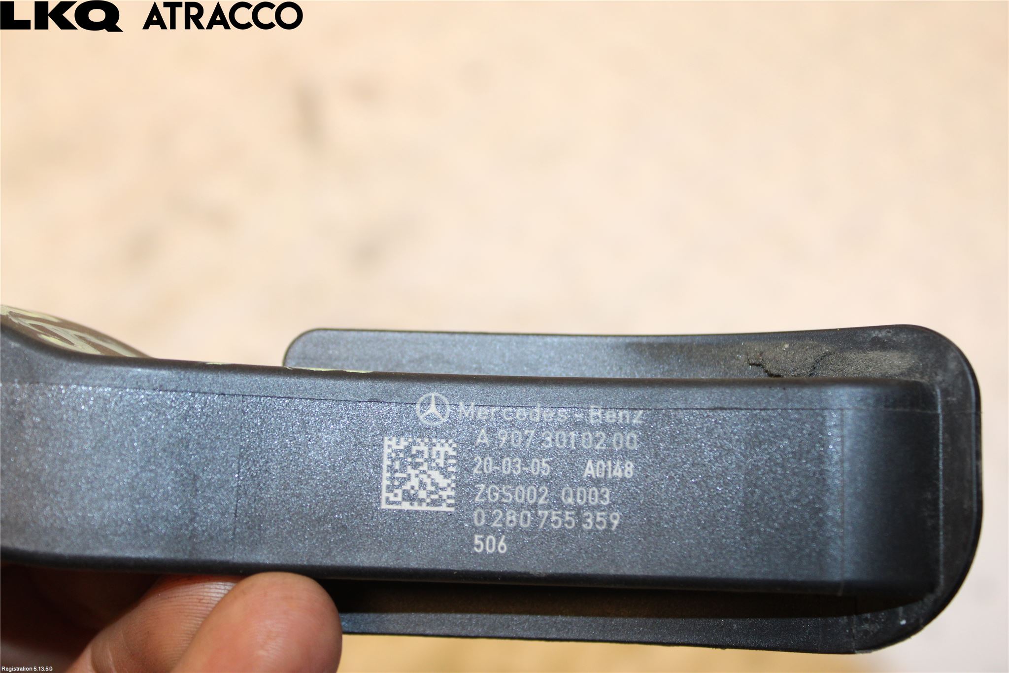 Mercedes-Benz MB SPRINTER (W907/W910) 19- Pedal Gas-Brems-Clutch