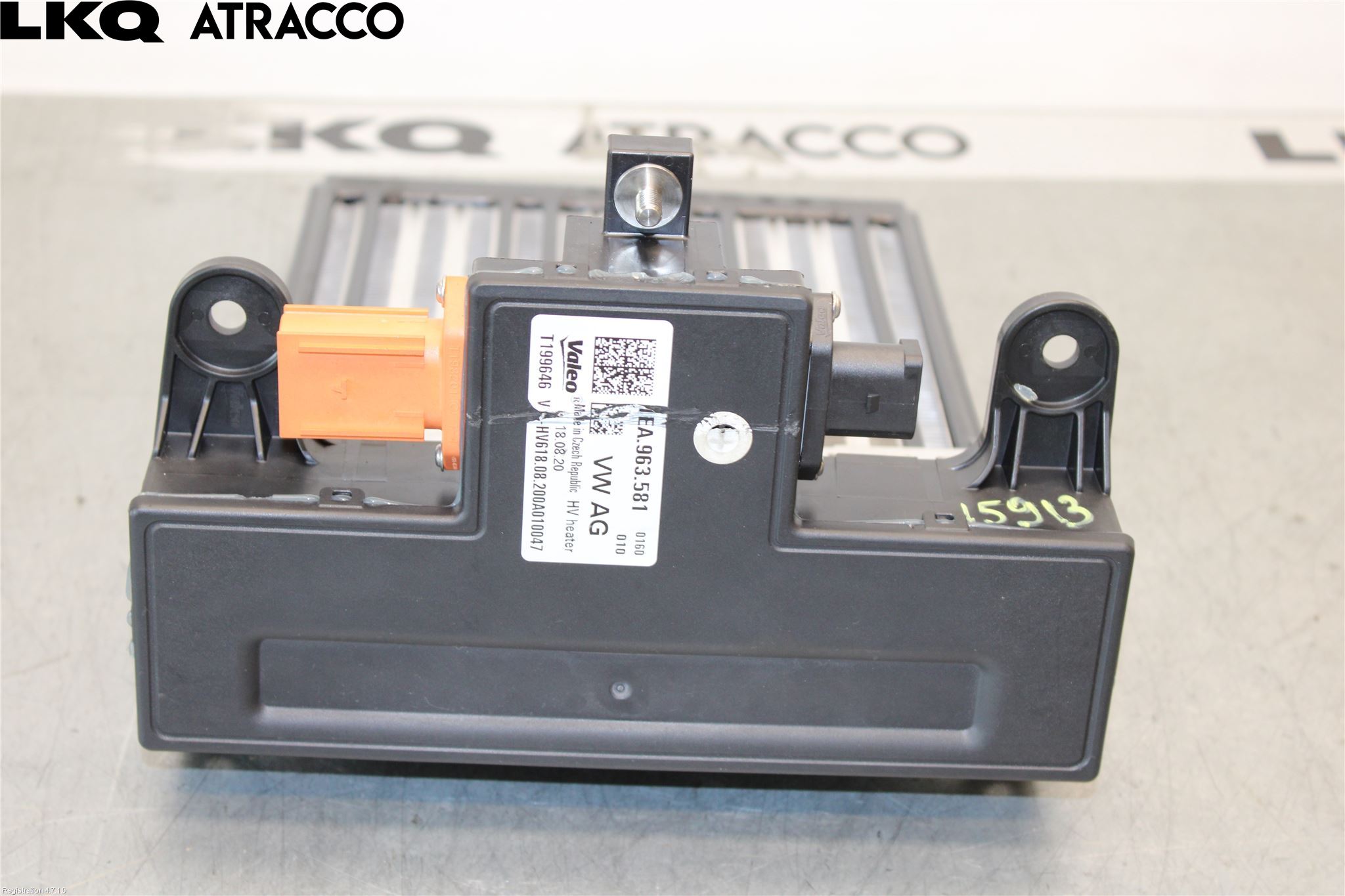 Volkswagen VW ID.3 21- Varmeapparat Register Med Ac