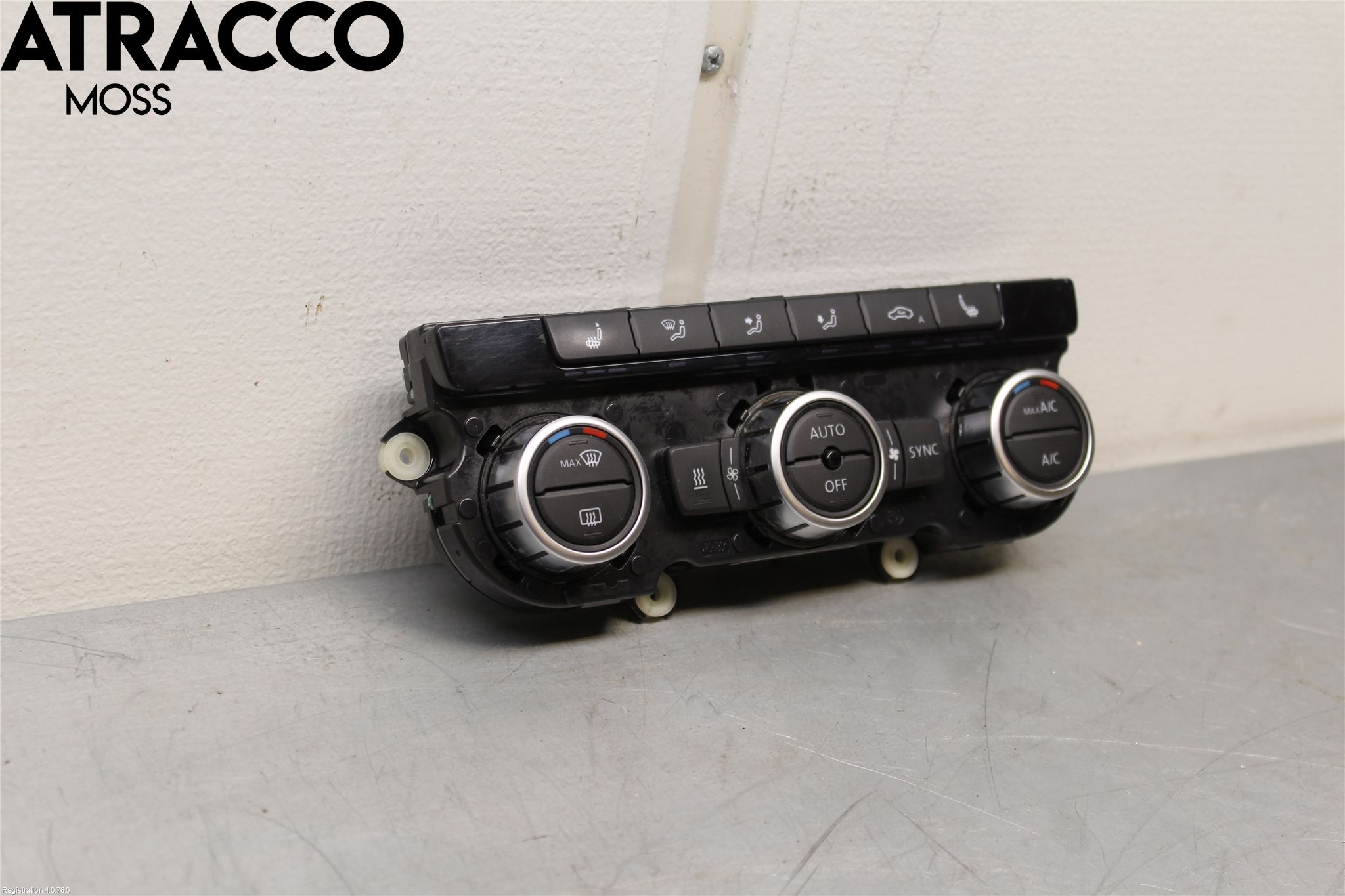 Volkswagen VW TOURAN 10-15 Varme Ac Betjening-Display