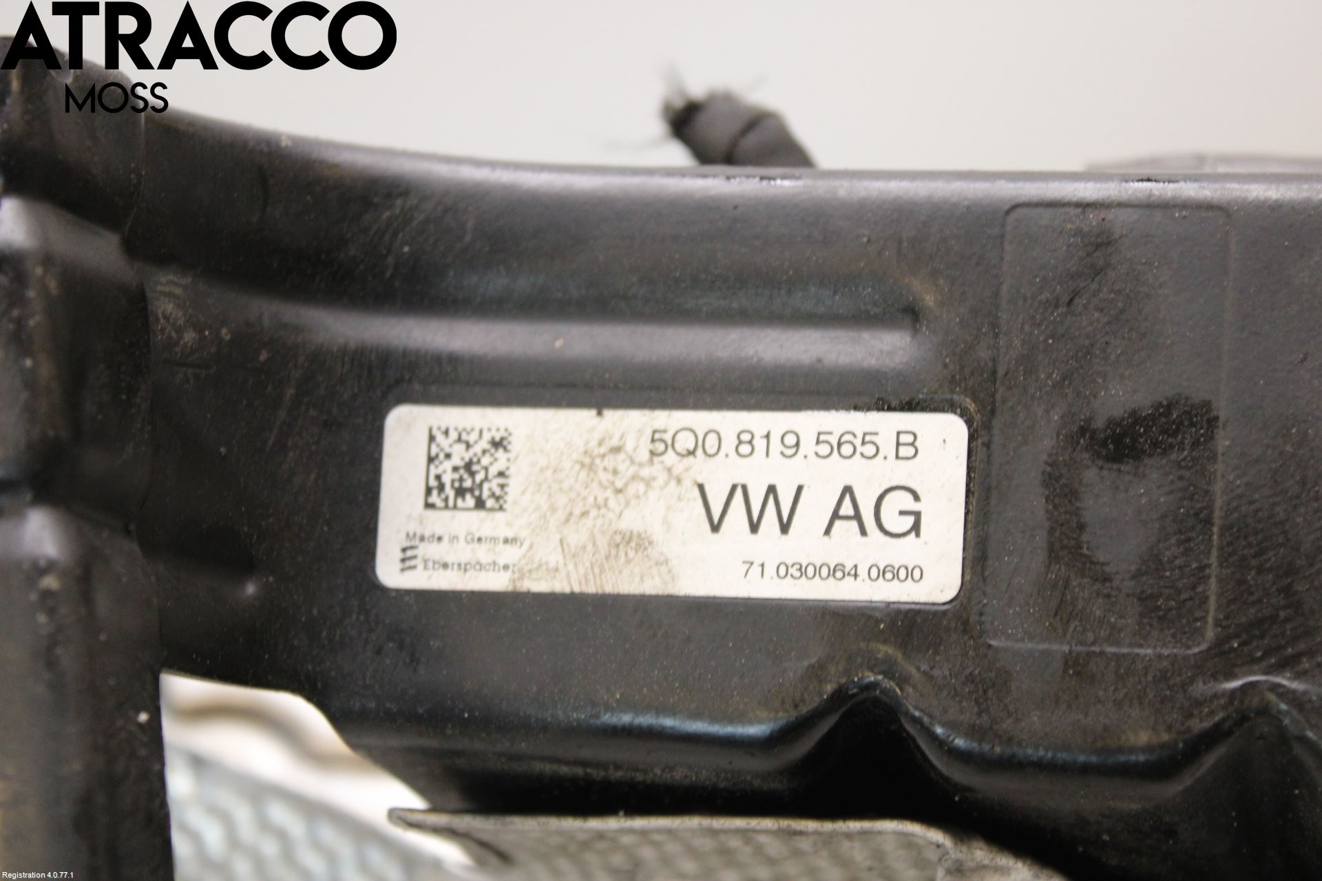 Volkswagen VW GOLF / E-GOLF VII 13-20 Varmeapparat Register Komplett