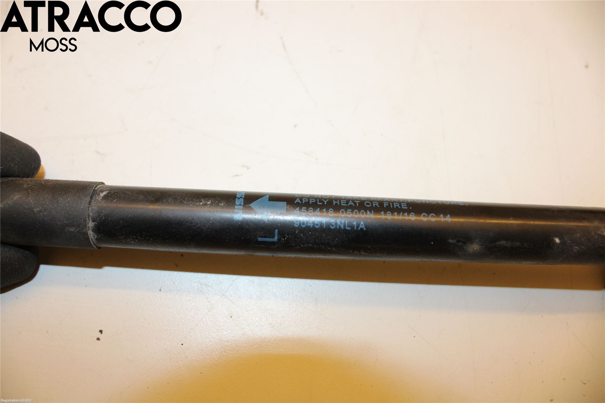 Nissan LEAF 11-17 Bakluke Demper-Gassfjær