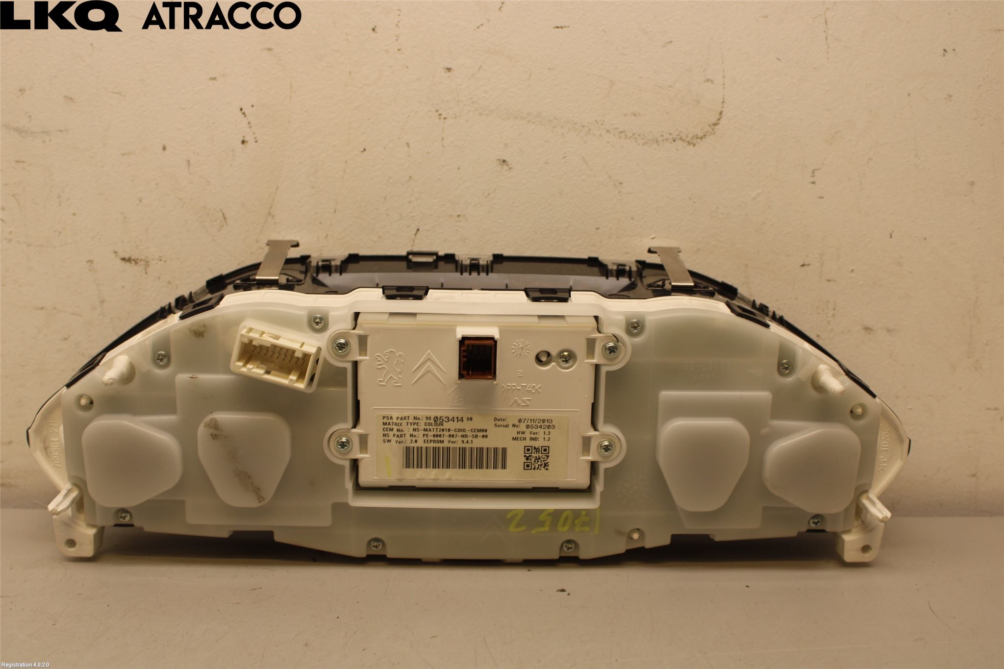 Peugeot 2008 13-20 Instr Kombinert