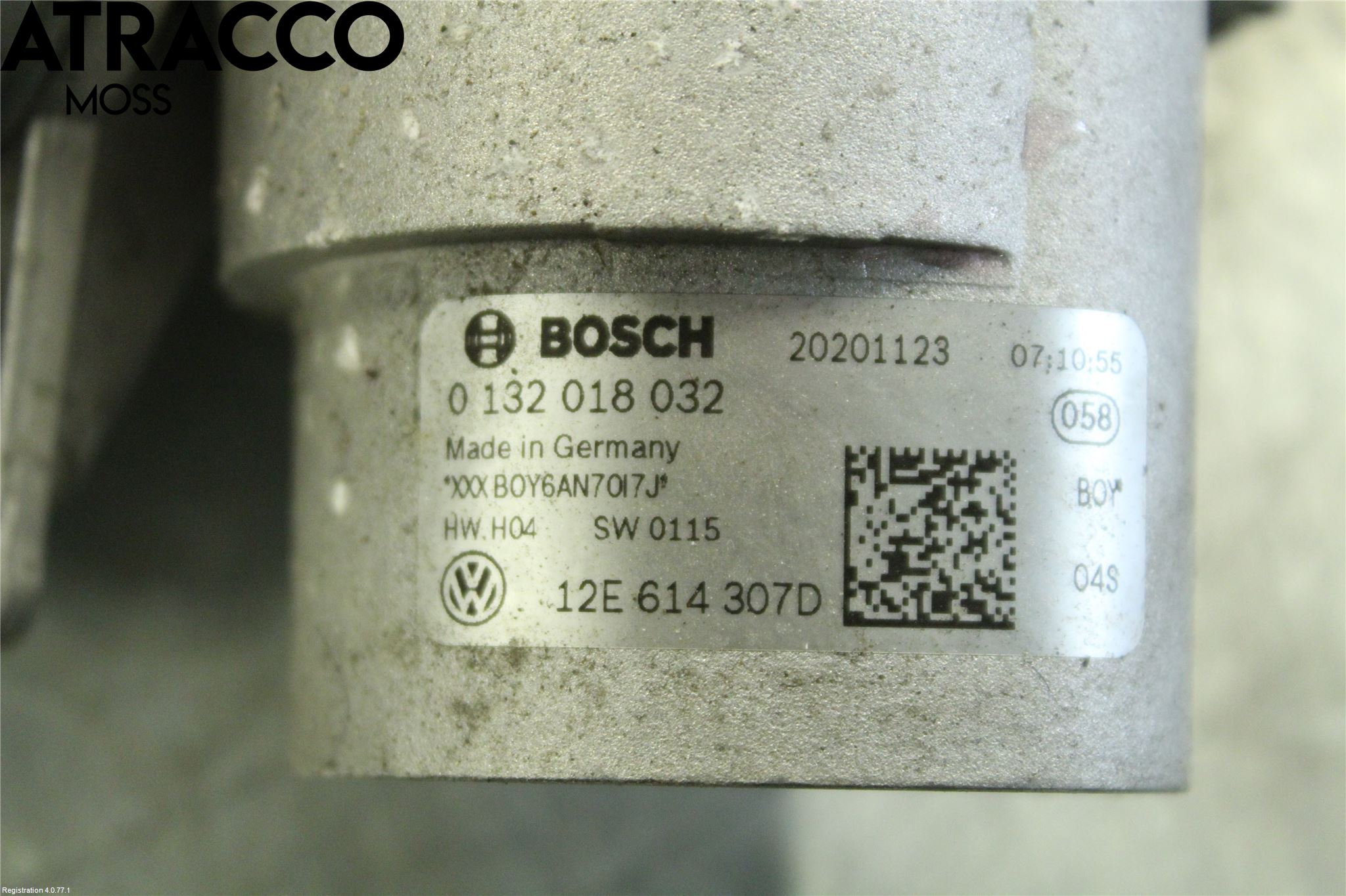 Volkswagen VW UP! / E-UP! Bremsekraftregulator