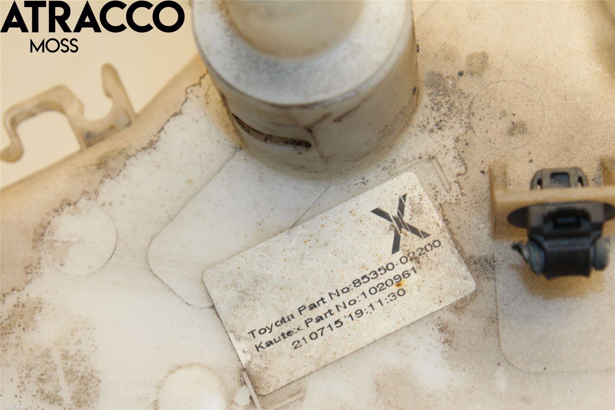 Toyota AURIS 13-19 Spylerbeholder Frontrute-Lykte