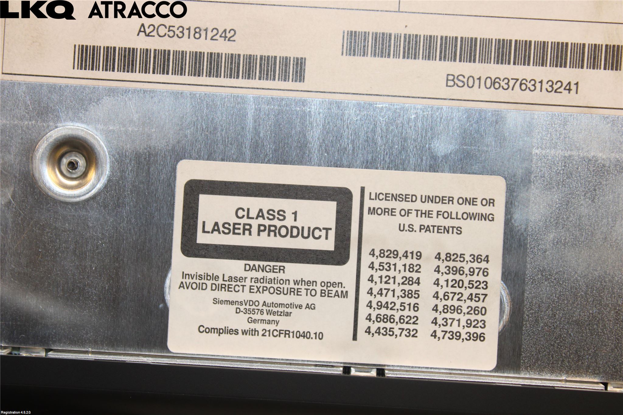 Mini COUPE R50/53 01-06 Stereo Radio Med Cd