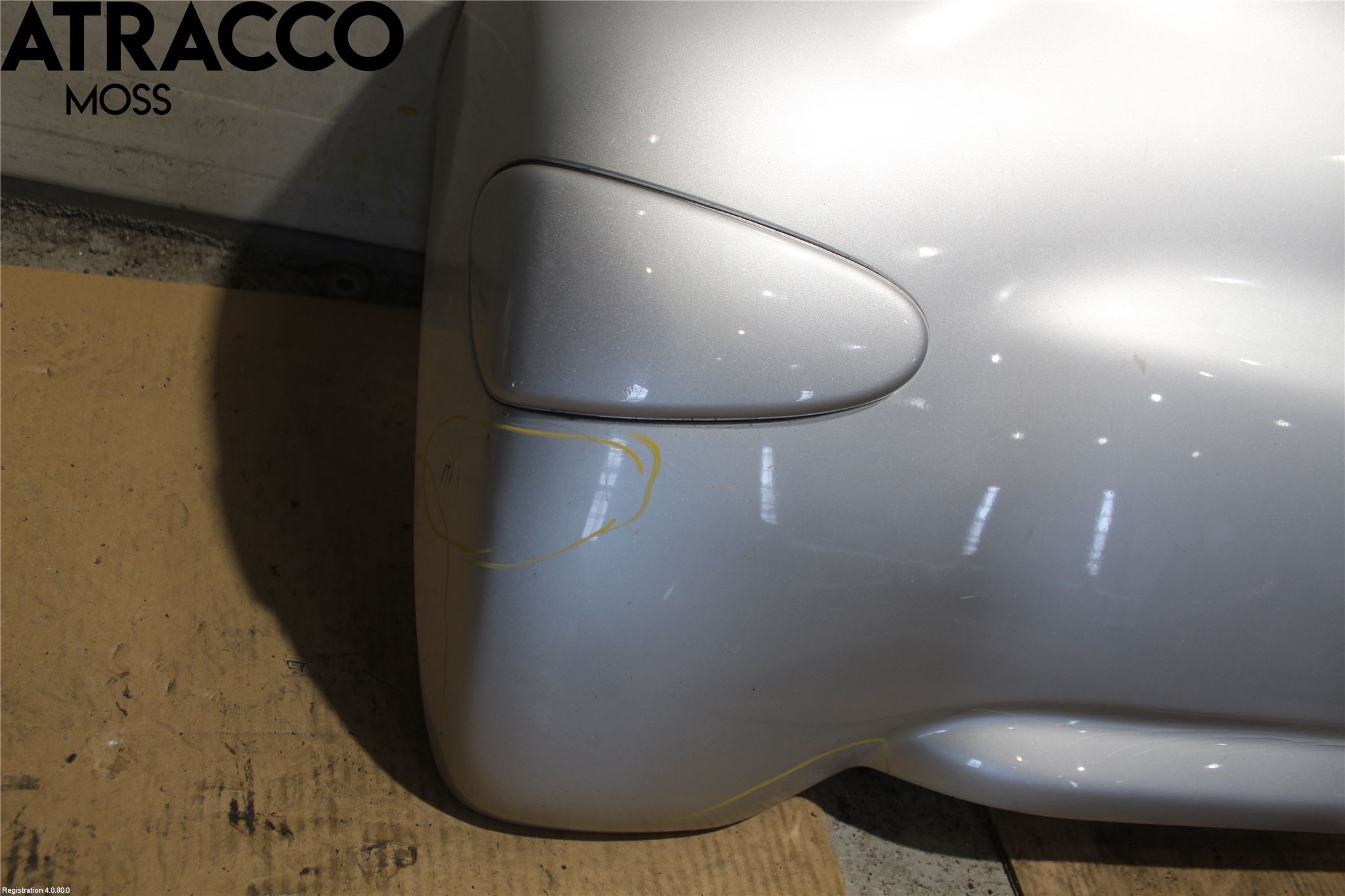 Toyota AYGO 06-14 Støtfanger Bak