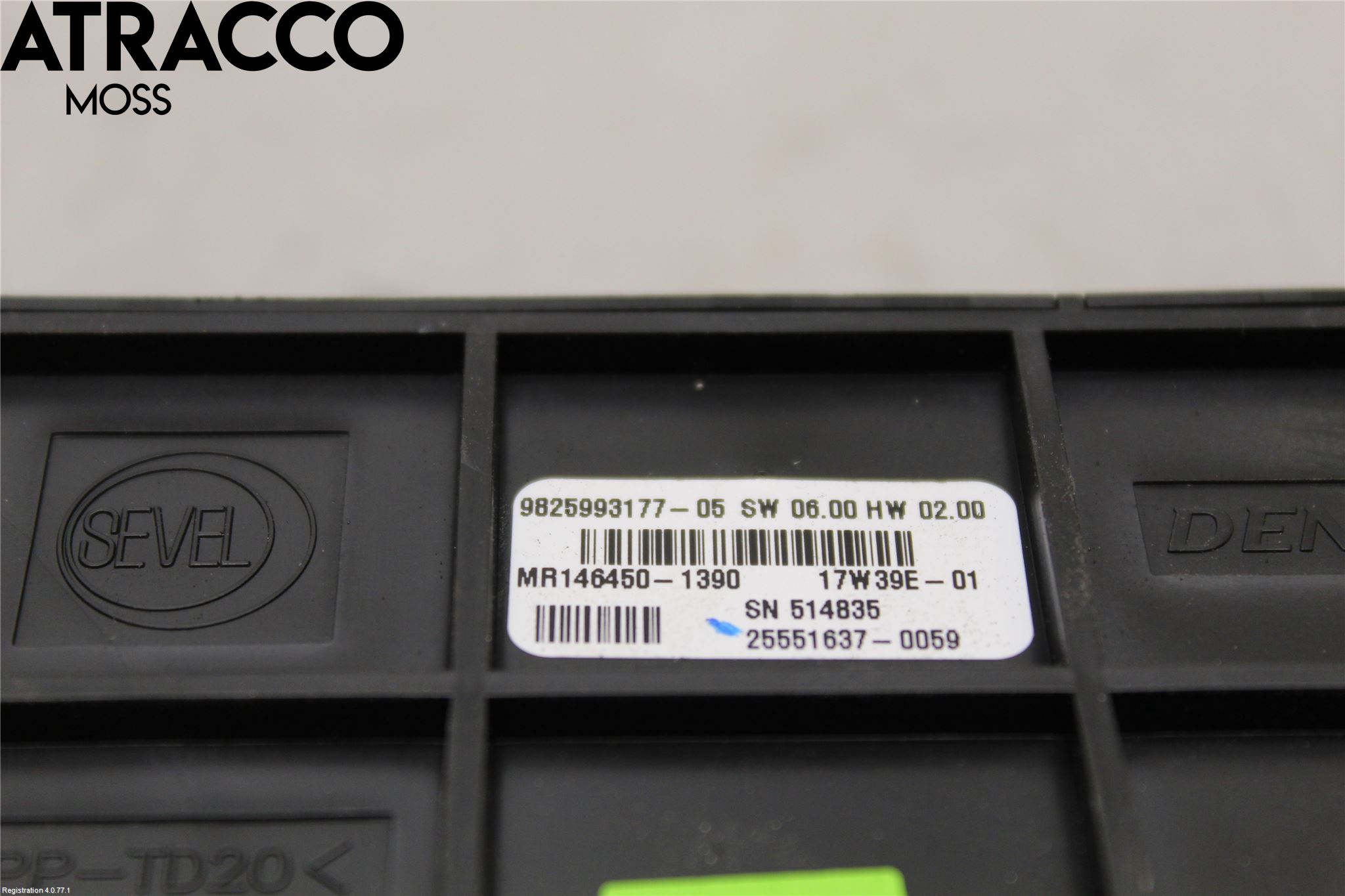 Peugeot PARTNER 16-18 Varme Ac Betjening-Display