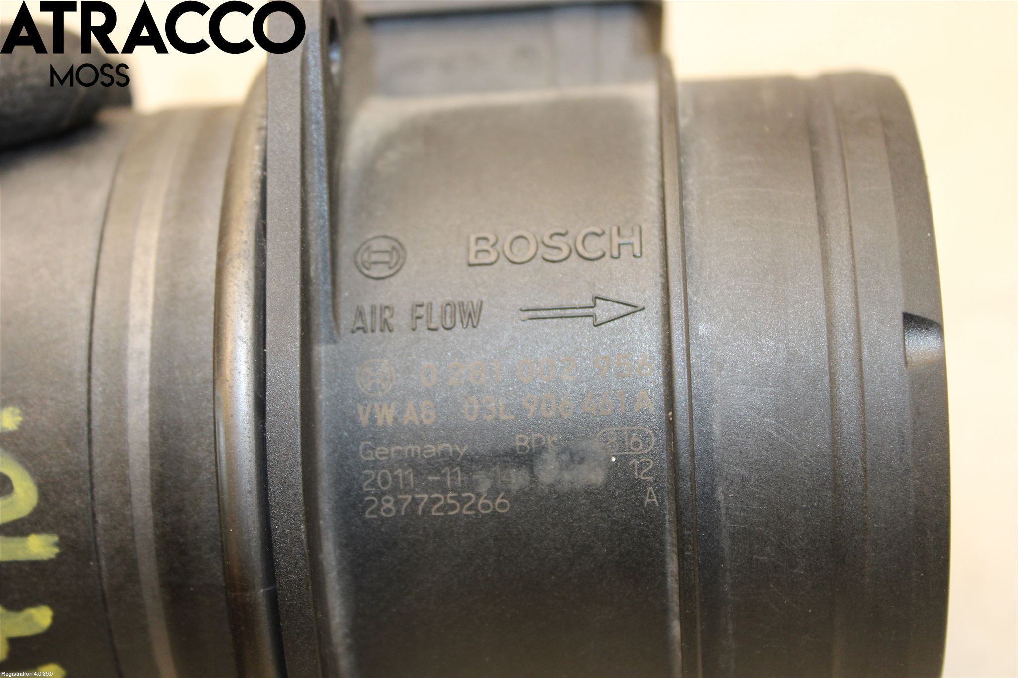 Volkswagen VW TOURAN 10-15 Inns Luftmassemåler