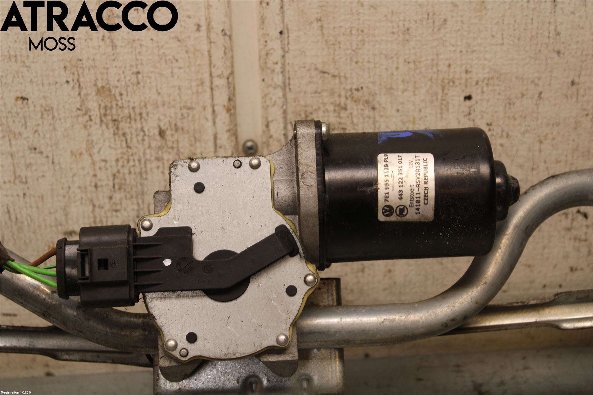 Volkswagen VW TRANSP/CARAVELLE (T5) 04-15 Viskermotor Frontrute