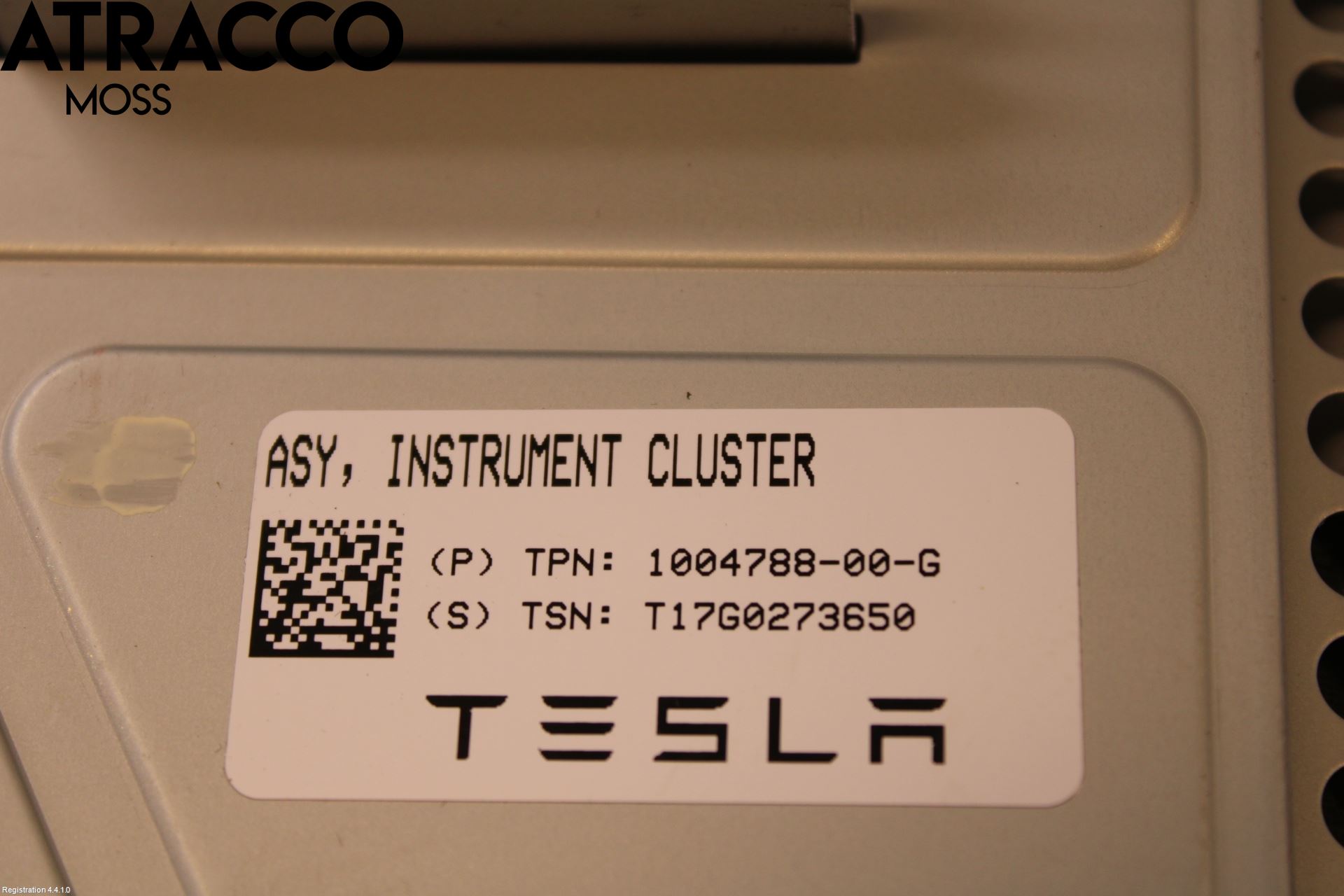 Tesla MODEL X 16- Instr Kombinert