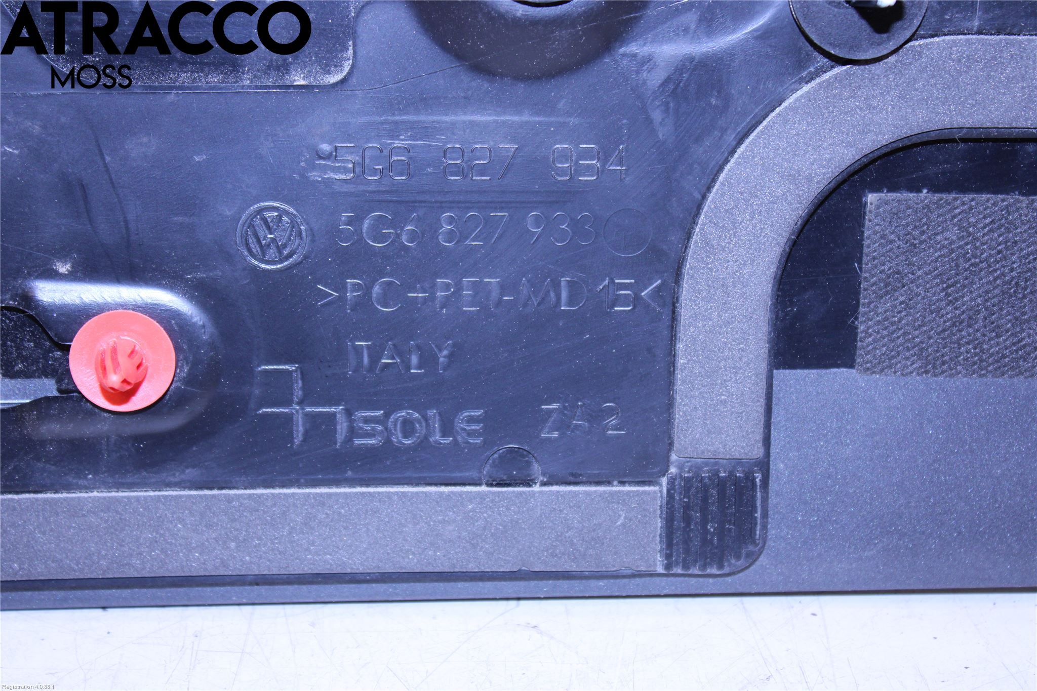 Volkswagen VW GOLF / E-GOLF VII 13-20 Spoiler Bakluke