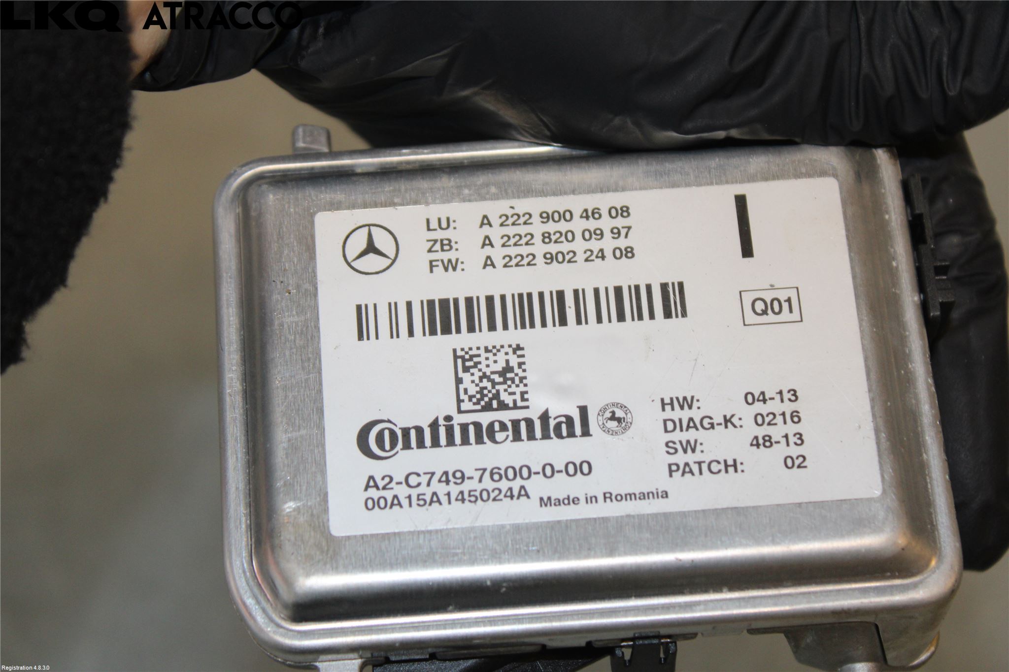 Mercedes-Benz MB C-KLASS (W205) 14-21 Parkeringshjelp Kamera