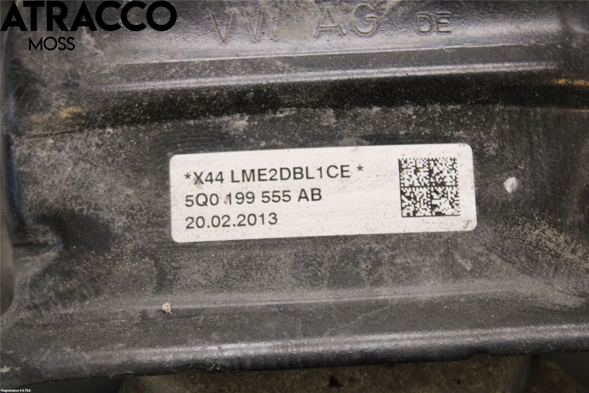 Volkswagen VW GOLF / E-GOLF VII 13-20 Gearkasse Feste Stål-Alu