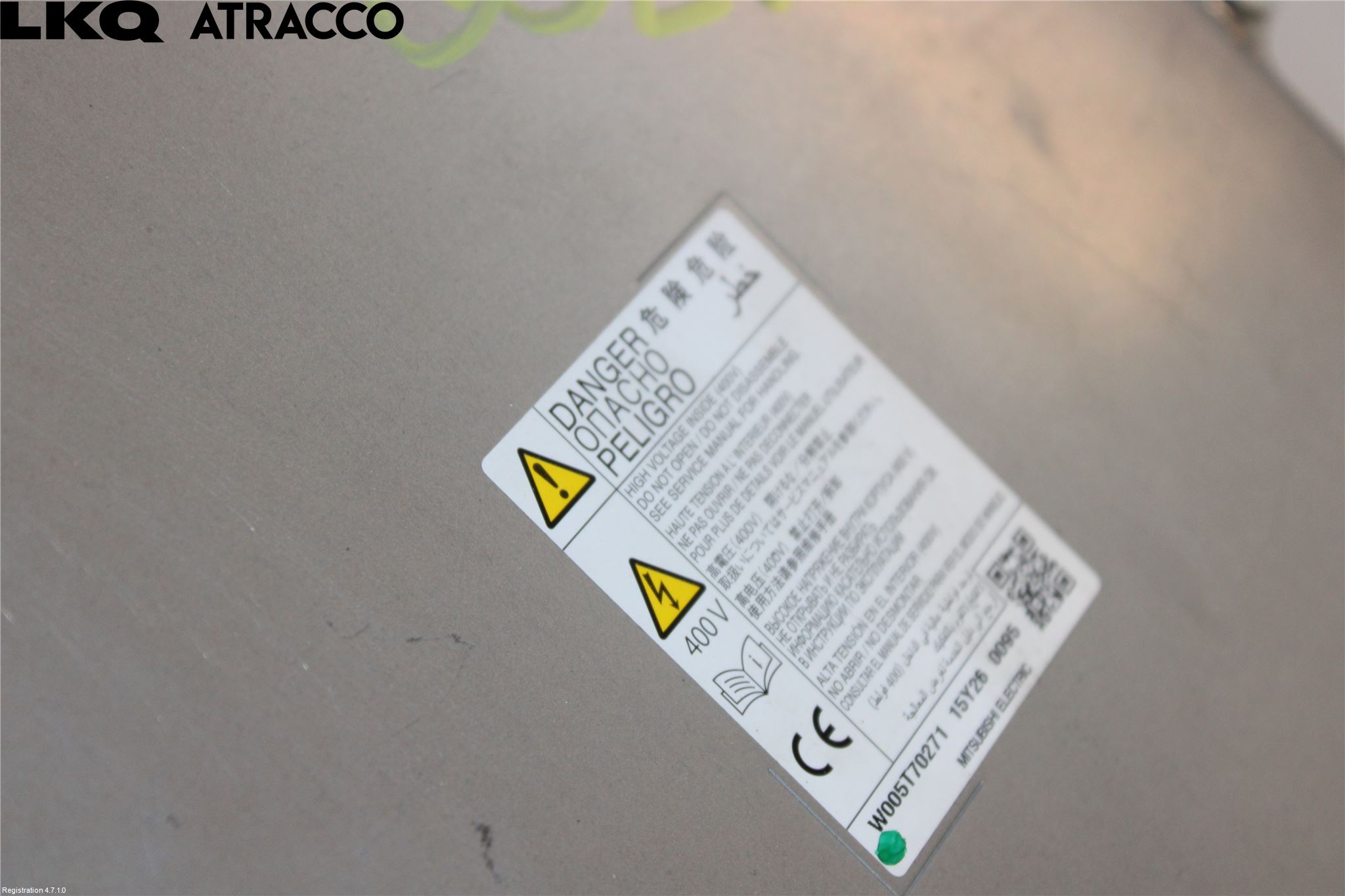 Mitsubishi OUTLANDER 13-21 Batterilader Hybrid