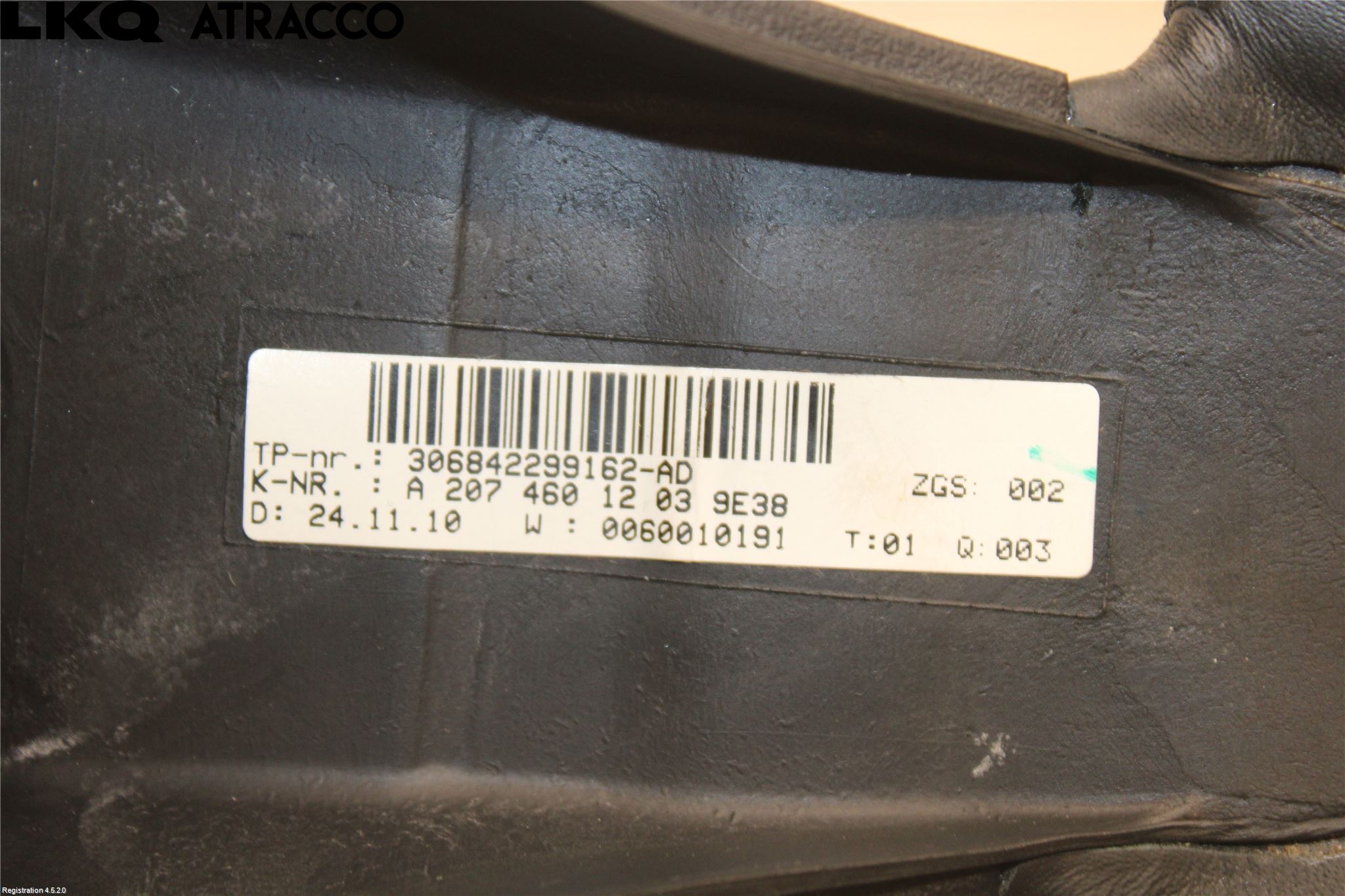 Mercedes-Benz MB E-KLASS (W212) 09-16 Ratt