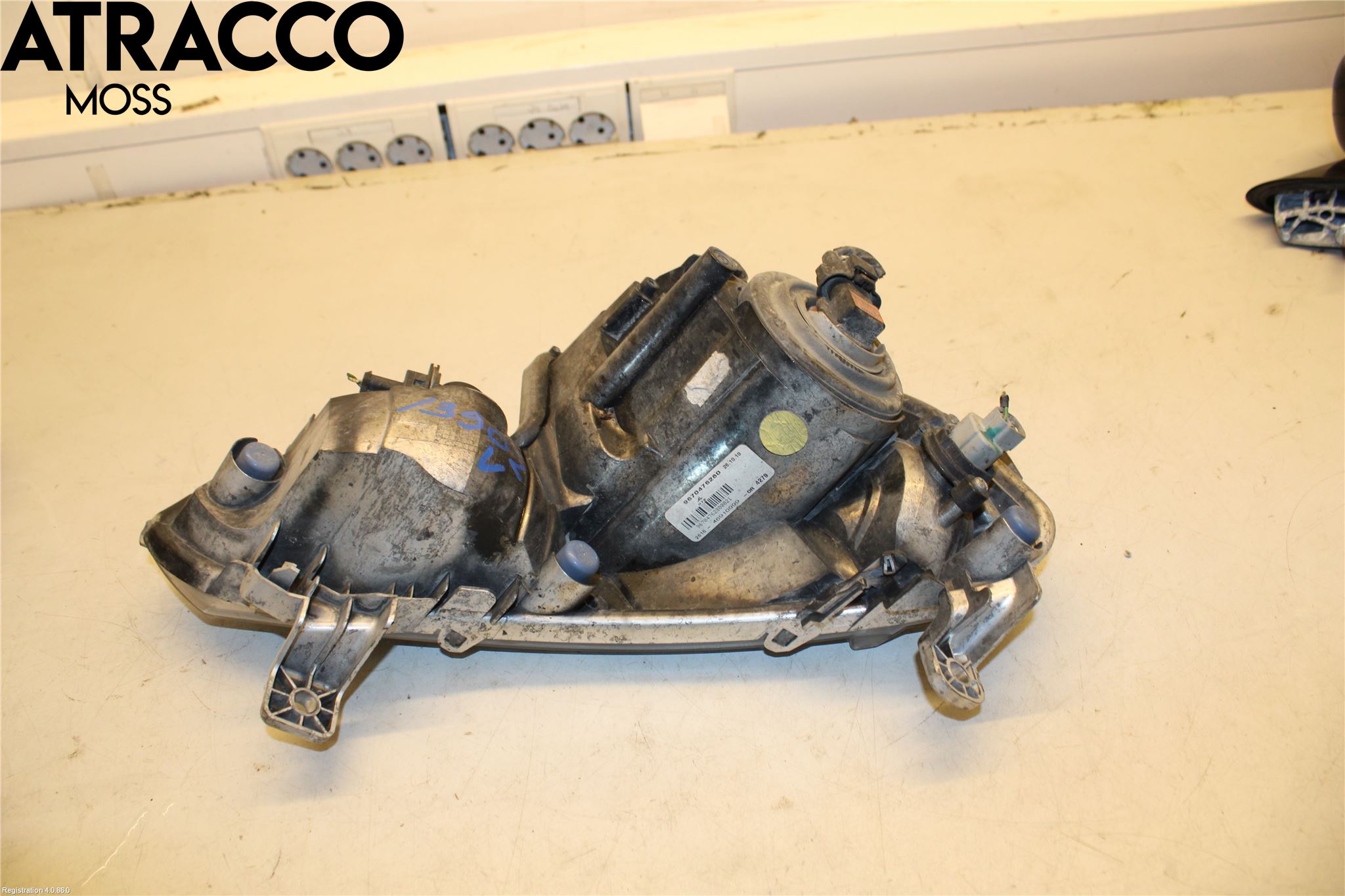 Peugeot 508 11-18 Frontlykt-Kurve-Tåkelys