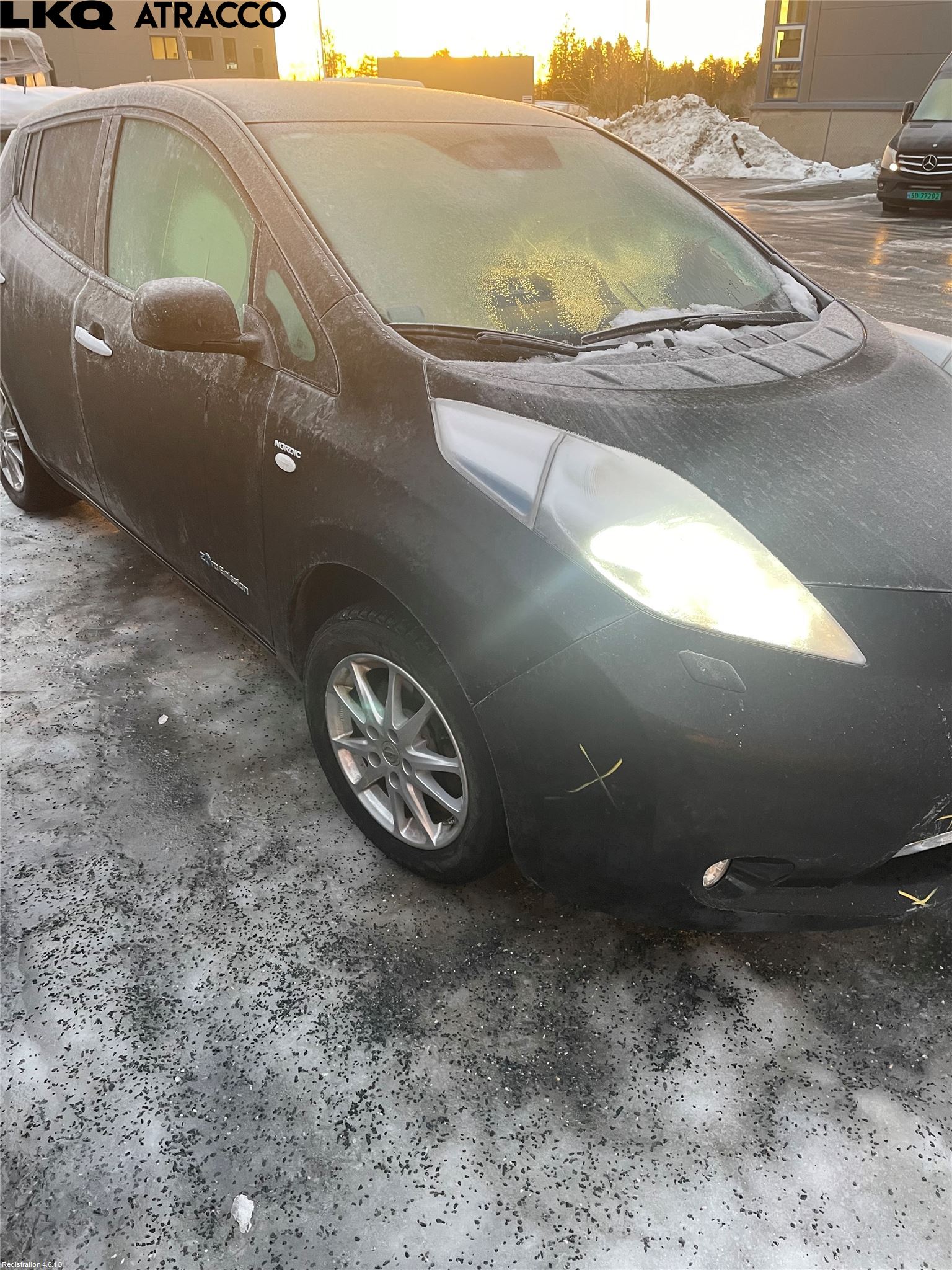 Nissan LEAF 11-17 Dør 4D Bak Høyre