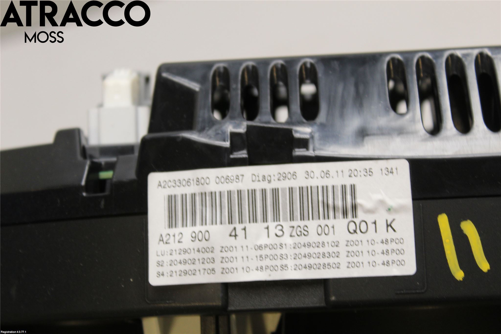 Mercedes-Benz MB E-KLASS (W212) 09-16 Instr Kombinert