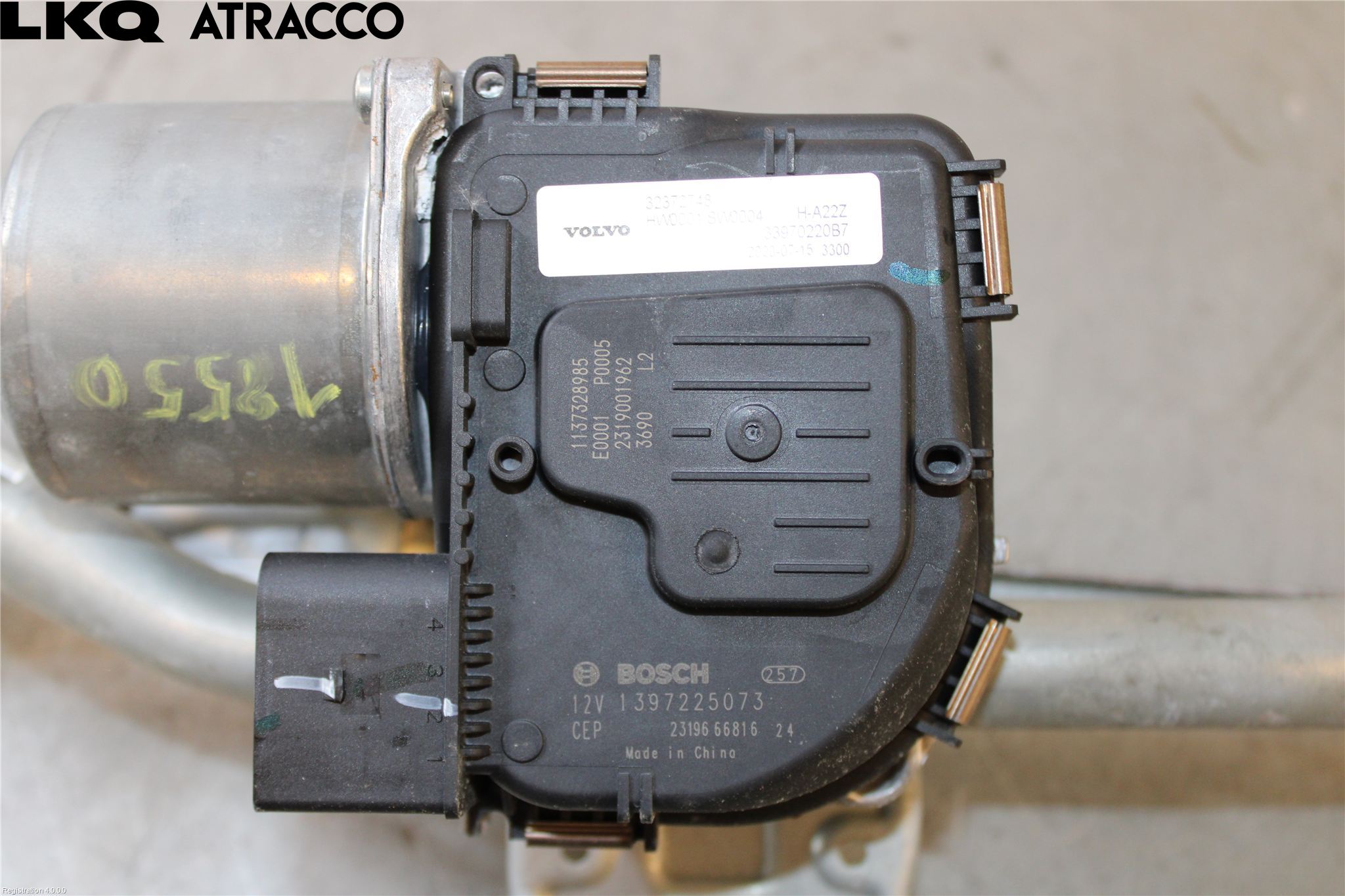 Volvo XC40/RECHARGE 18- Viskermotor Frontrute