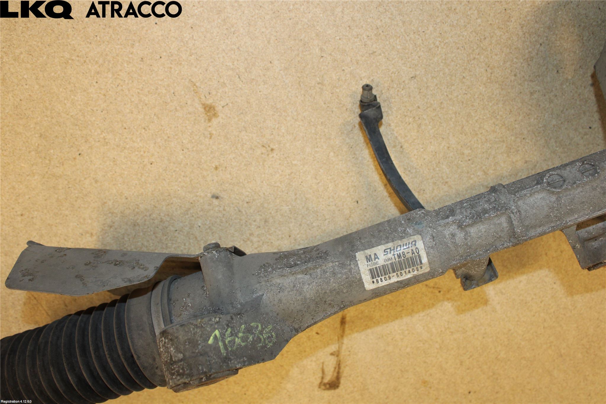 Honda INSIGHT Servo Snekke - Tannstang