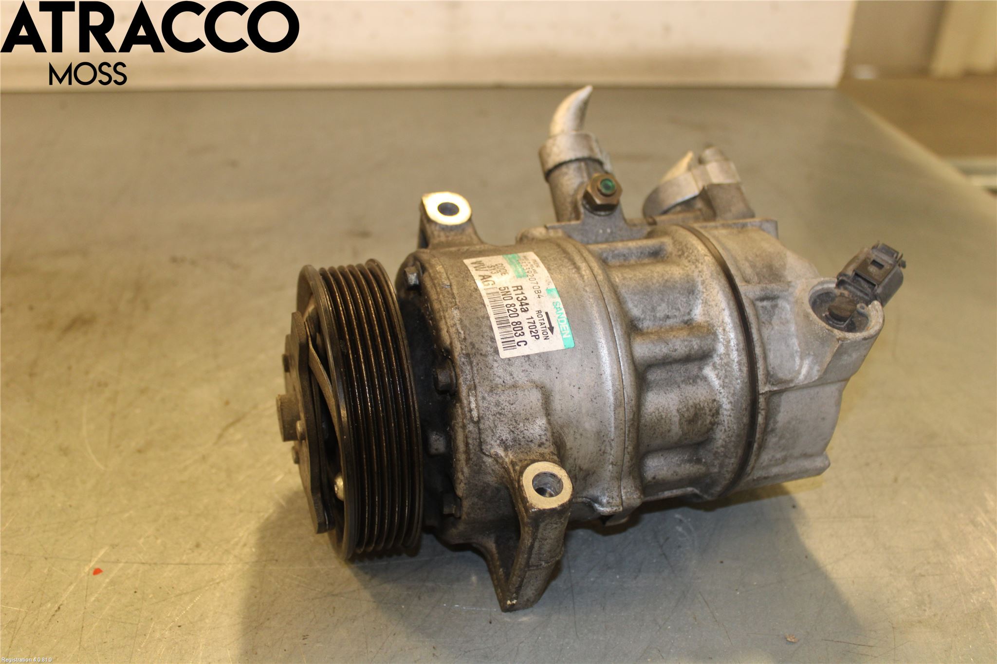 Audi A3/S3 05-13 Varme Ac Kompressor