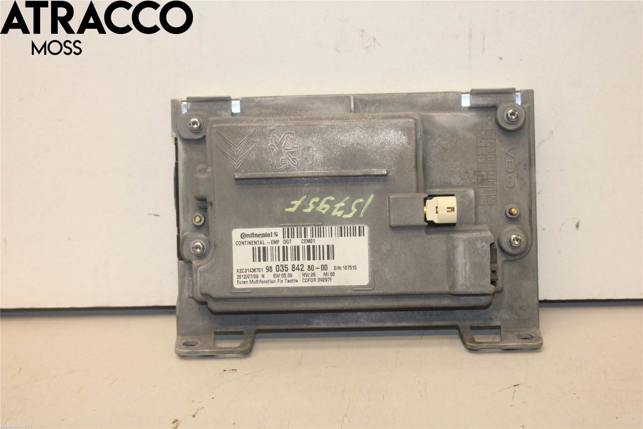 Peugeot 208 12-15 Multifunktionsdisplay