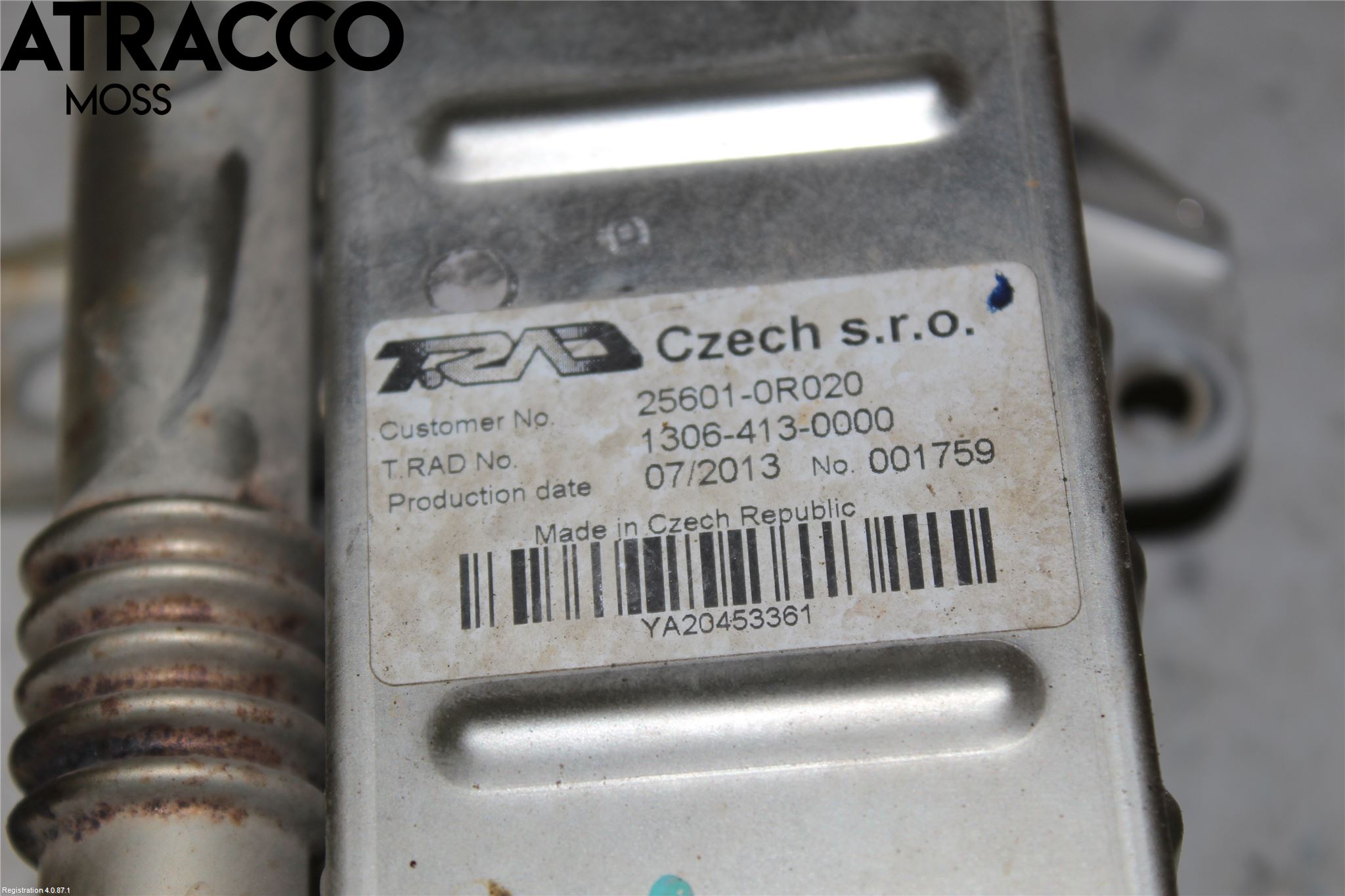 Toyota AVENSIS 09-15 Egr Ventil