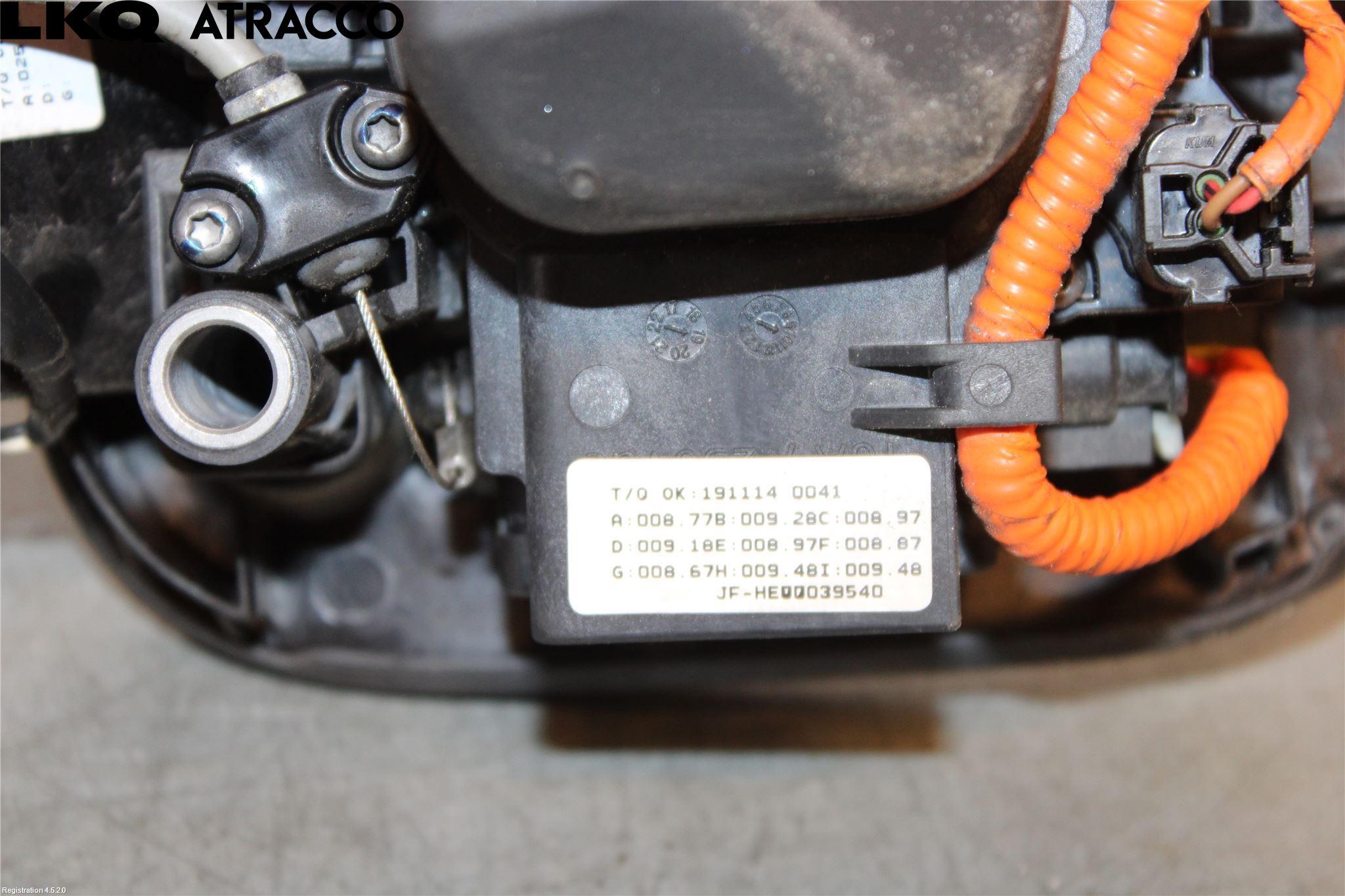 Kia OPTIMA 16-20 Kabelhärva Högspänning