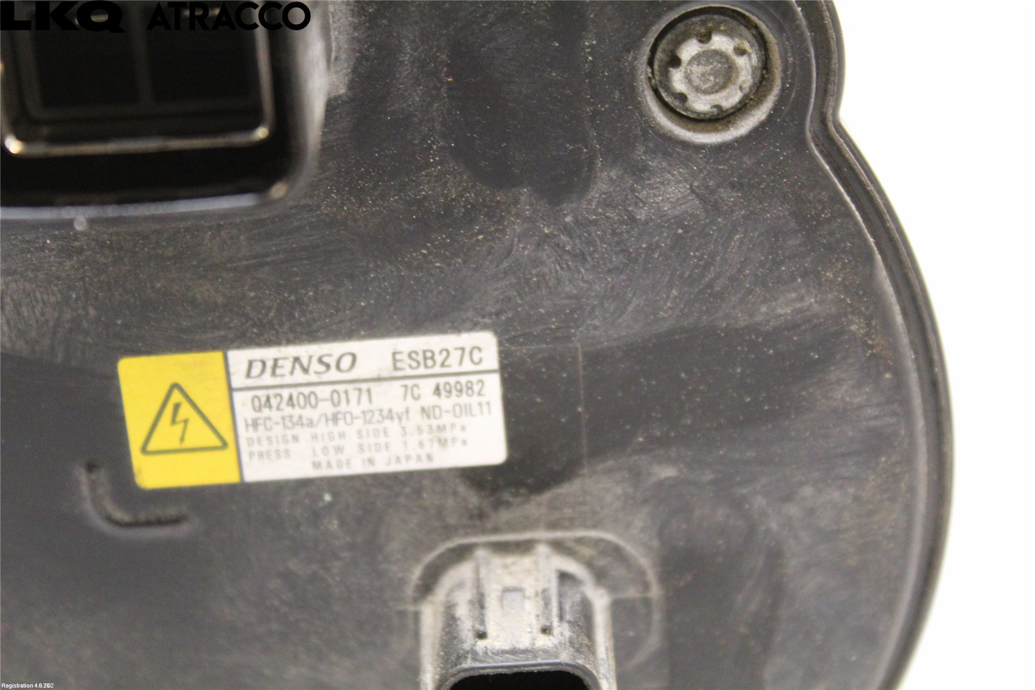 Toyota RAV4 19- Varme Ac Kompressor