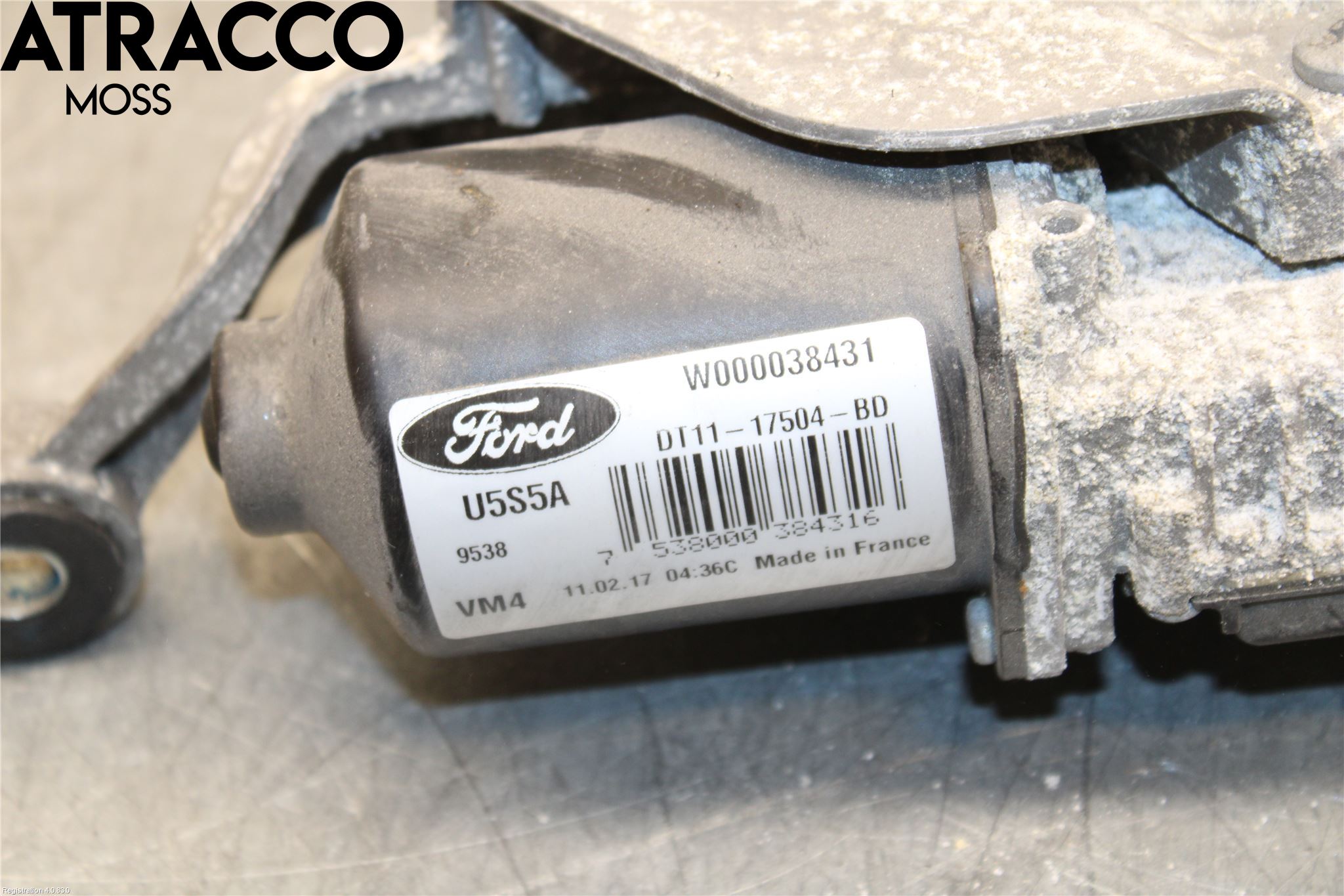 Ford TRANSIT/TOURNEO CONNECT 13-22 Viskermotor Frontrute